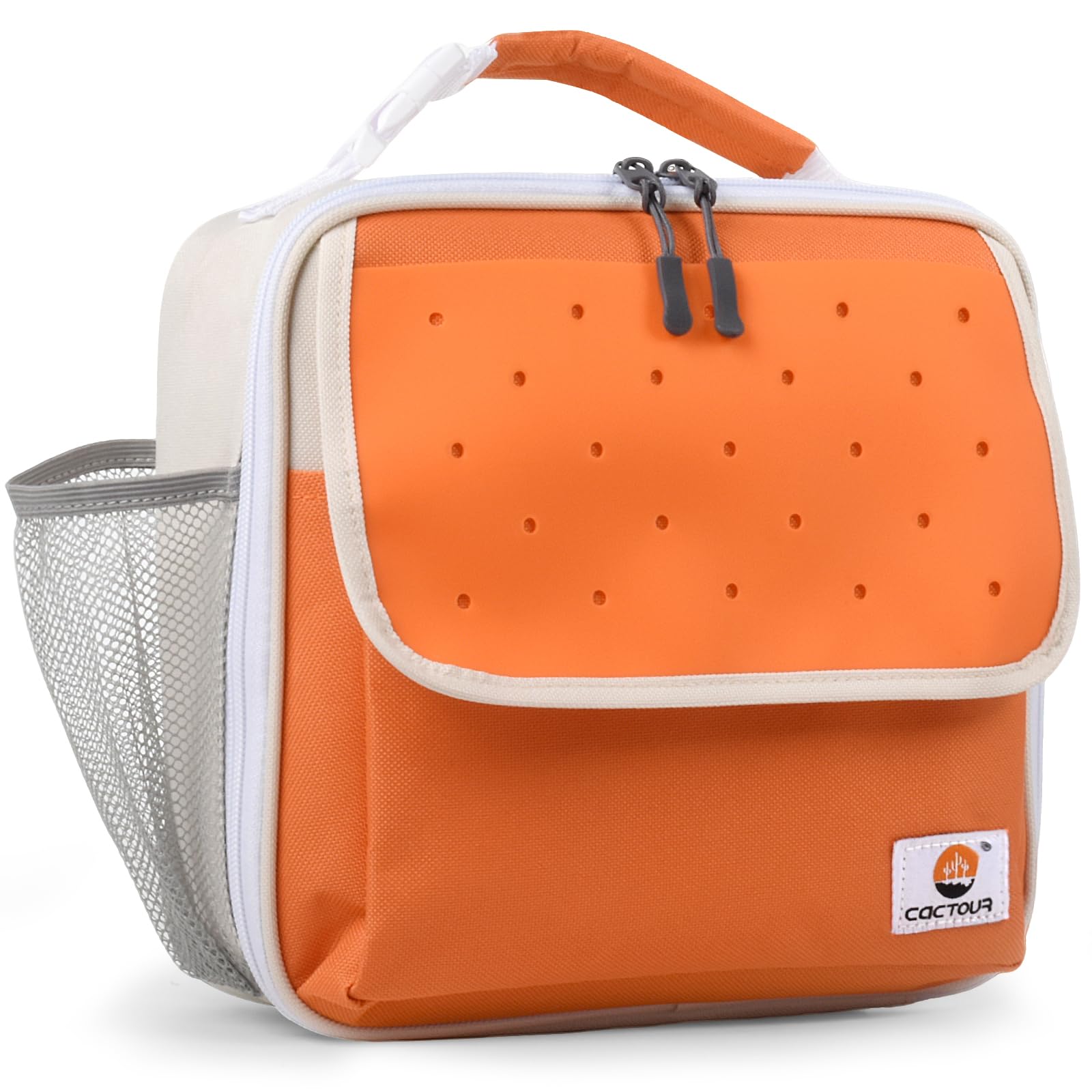 CaCTOUR Lunch Box Kids,Premium Insulated Lunchbox for Girls Boys,Soft Mini Cooler Bag Back to School Thermal Reusable Lunch Bag for Work School Picnic (Blue)