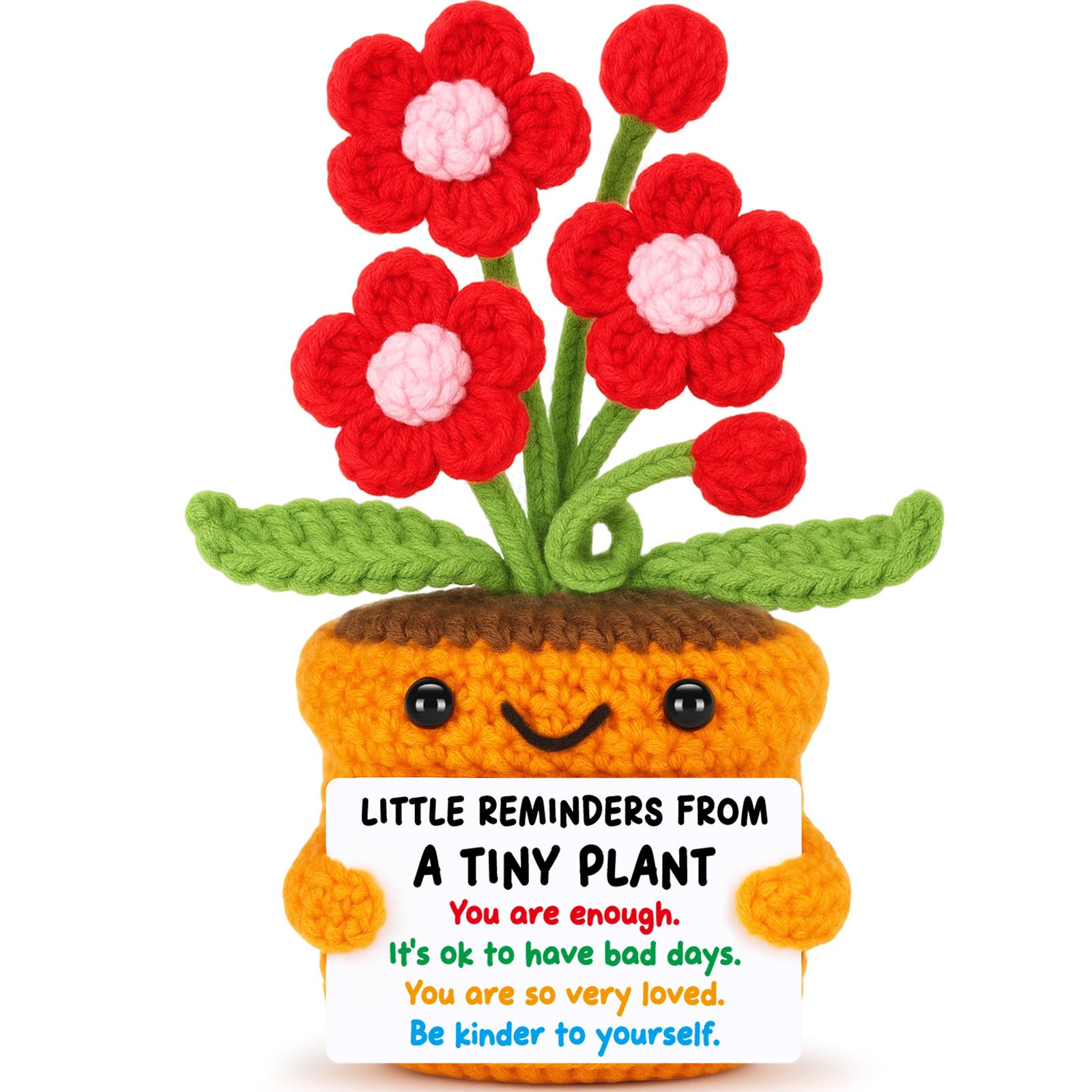 Agantree art Grandma Gifts for Grandma Birthday from Granddaughter Grandson – I Love You Crochet Flower Decor Grandparents Day Christmas for Great Grandma Gigi Nana