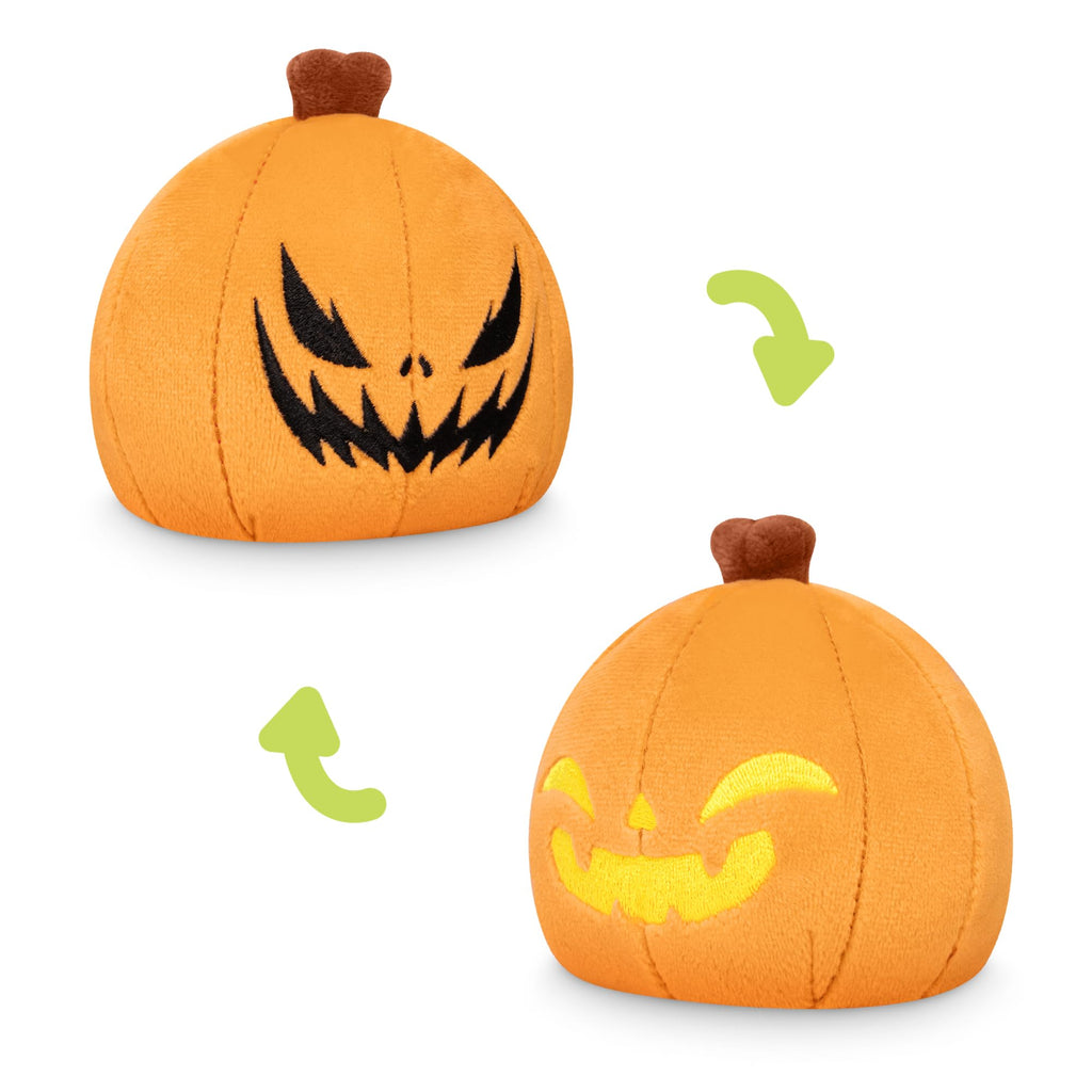 TeeTurtle Spooky Surprise Series Reversible Plushie Mystery Box - 3-Inch Mini Two-Sided Blind Box Plush with Embroidered Details - Cute Collectible Halloween Toy for Kids, Teens, and Adults