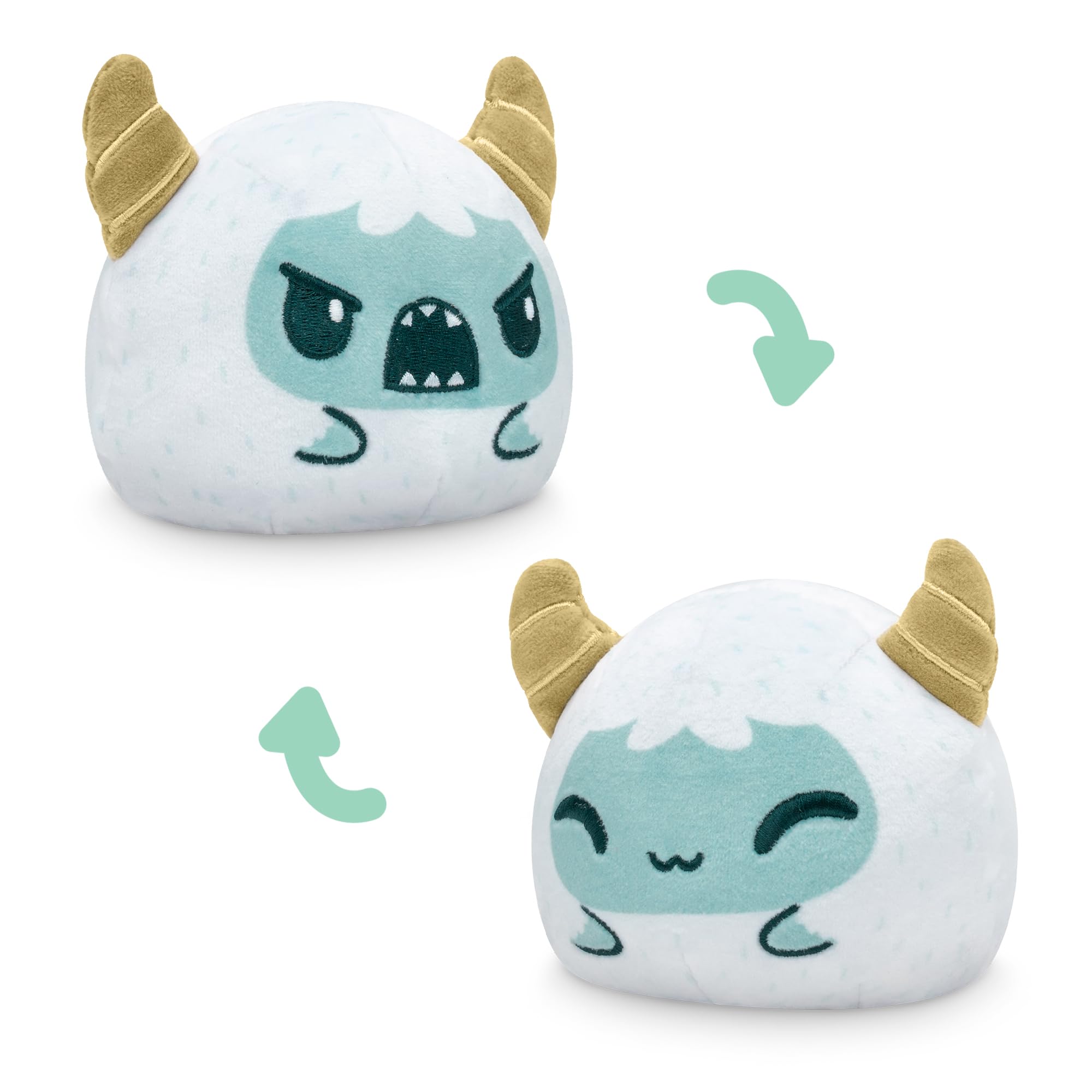 TeeTurtle Spooky Surprise Series Reversible Plushie Mystery Box - 3-Inch Mini Two-Sided Blind Box Plush with Embroidered Details - Cute Collectible Halloween Toy for Kids, Teens, and Adults