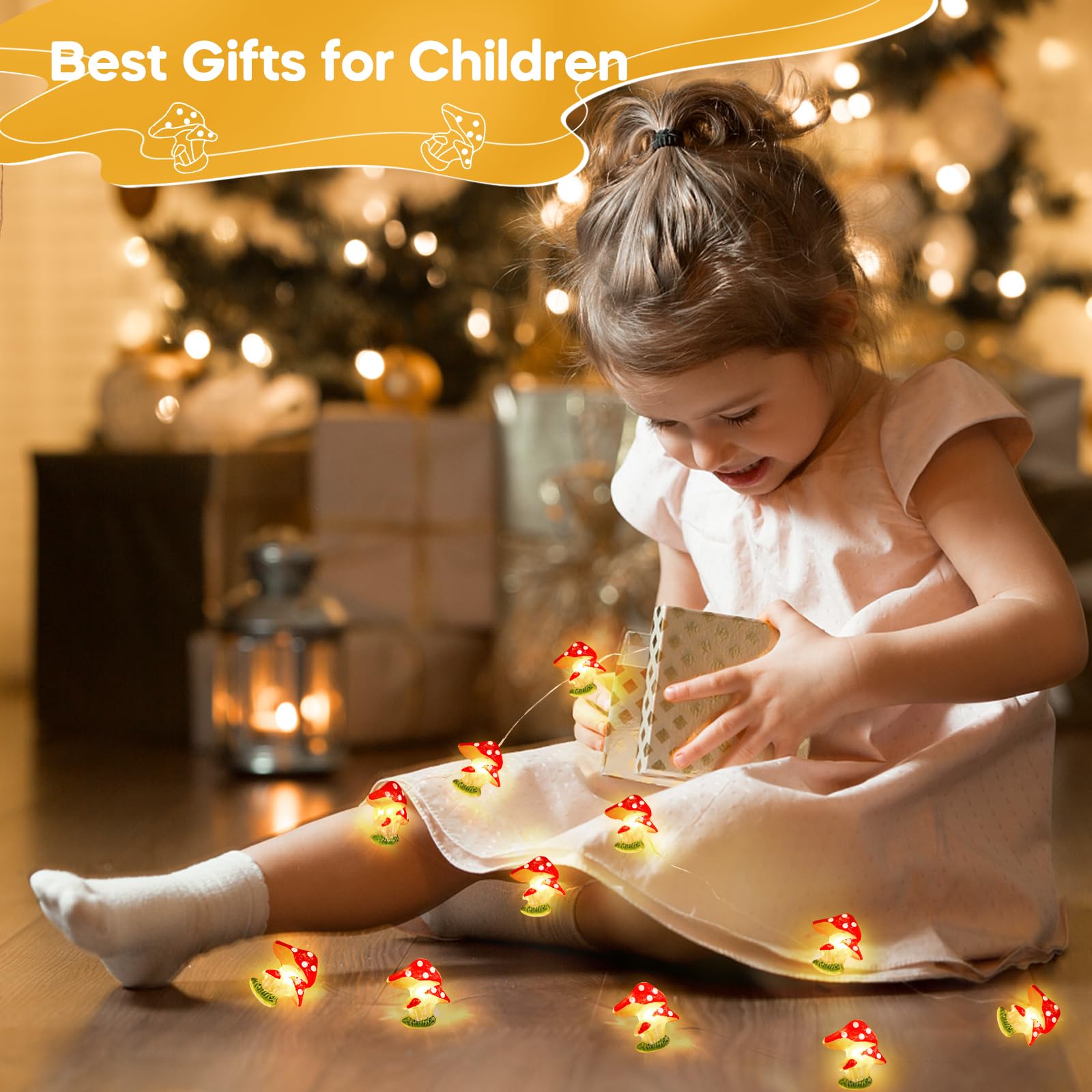 Coquimbo Christmas Decorations Indoor 10FT 30 LED Nutcracker String Lights Cute Fairy Lights Indoor Outdoor for New Year Party, Fireplace, Window, Front Door