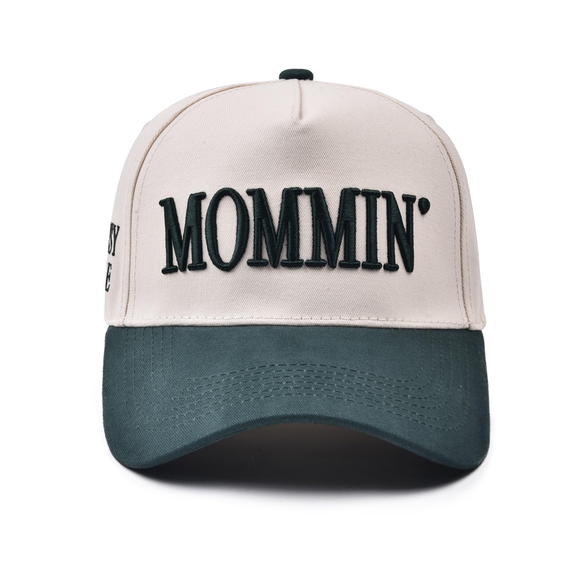 Womens Trucker Hat - With Mommin Embroidery Ponytail Fit - Mom Gifts for Birthday Christmas Valentines Day