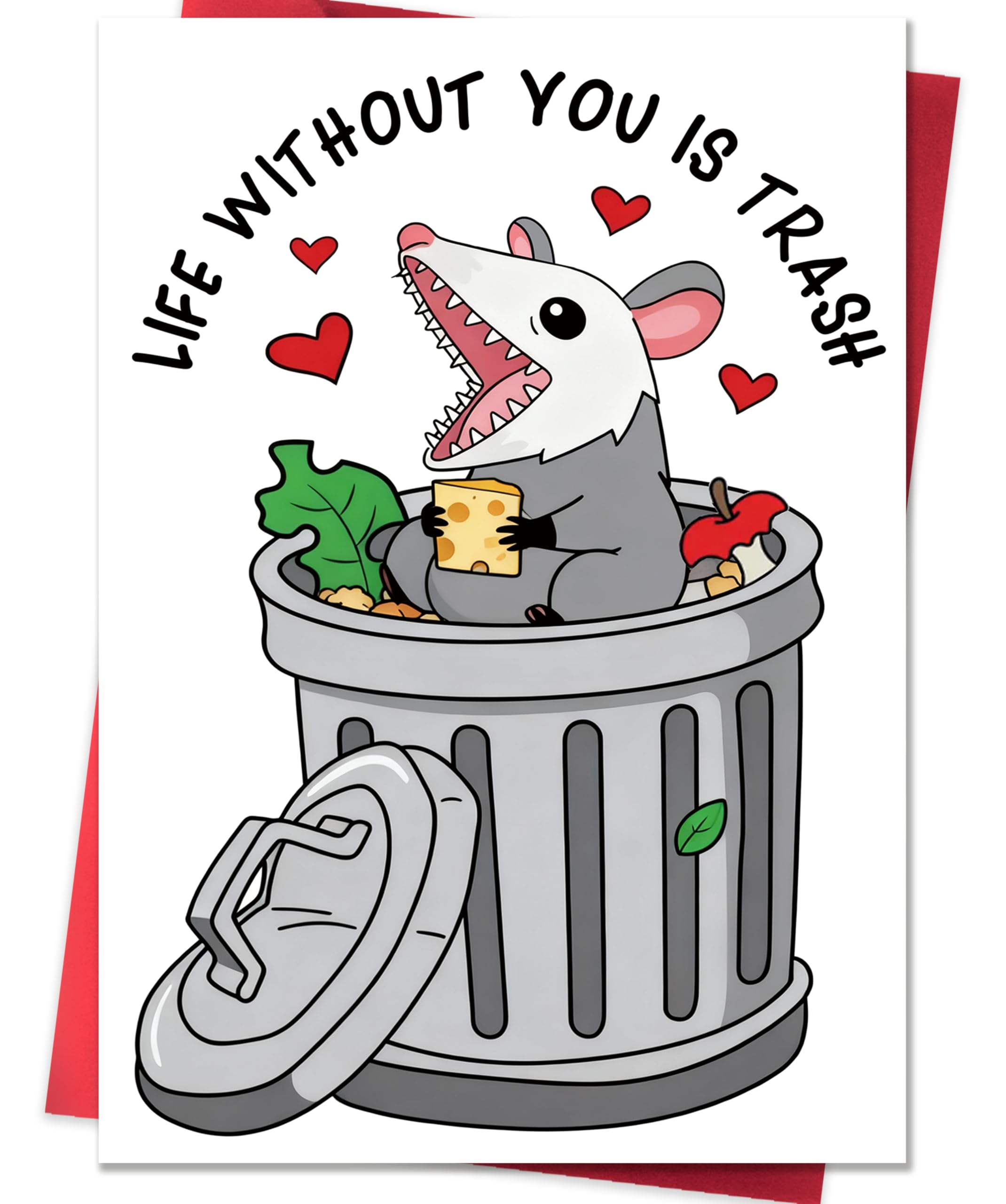 IDU Valentines Day Card,Valentines Day Cards Gifts for Him Her,Valentines Day Card for Husband Wife Boyfriend Girlfriend Fiance Fiancee Men Women - You Are My Favorite Love Note