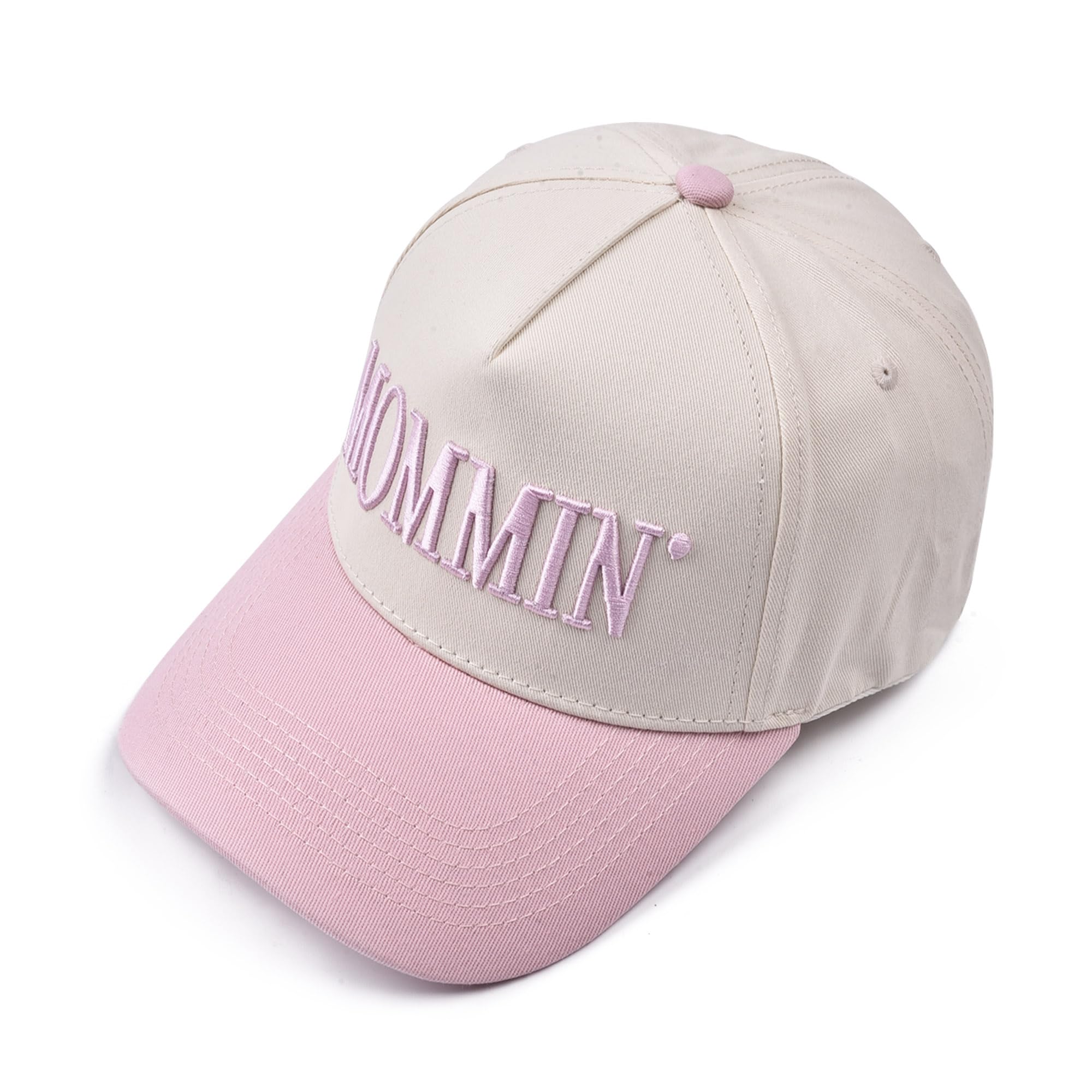 Womens Trucker Hat - With Mommin Embroidery Ponytail Fit - Mom Gifts for Birthday Christmas Valentines Day