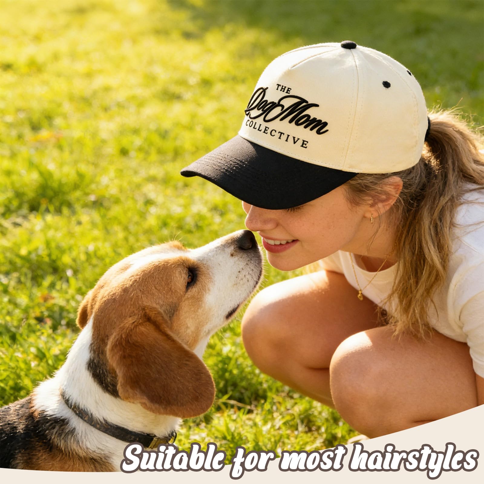 Womens Trucker Hat - With Mommin Embroidery Ponytail Fit - Mom Gifts for Birthday Christmas Valentines Day