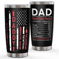 Erpotyl Fathers Day Dad Gifts for Men- 20Oz Stainless Steel Tumbler Indoor Outdoor Work Essentials Leakproof Camping Gym Office Cup with Lid and Straw Birthday Gifts for Him Stepdad Husband Dad Uncle