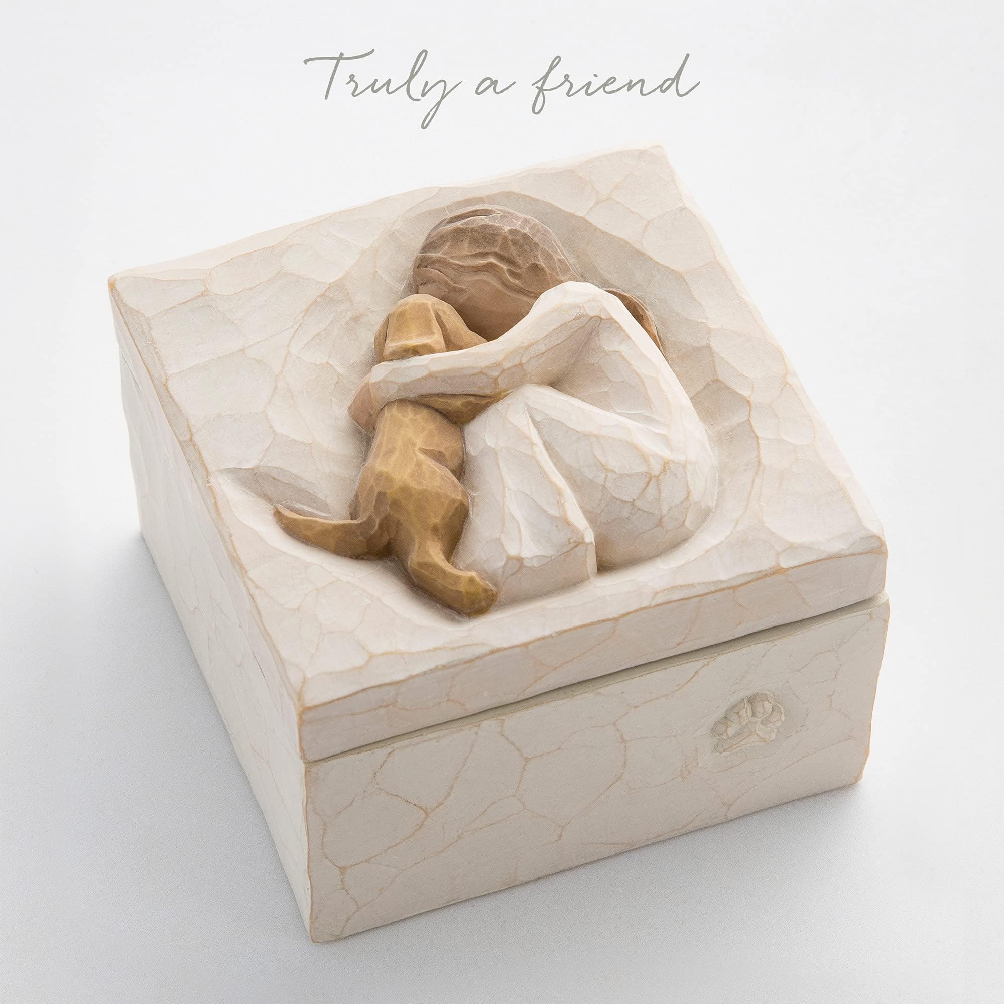 Willow Tree Grandmother, Love that Transcends the Years, Box for Jewelry and Treasures, Reminder of Those you Love who Call you Grandma, Sculpted Hand-Painted Keepsake Box