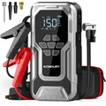 Acmount D18 Jump Starter with Air Compressor, 6000A Car Battery Jumper Starter Portable(All Gas/10.0L Diesel), 150PSI Tire Inflator Air Pump, 12V Jump Pack, 800LM Flashlight, Car Gift for Man