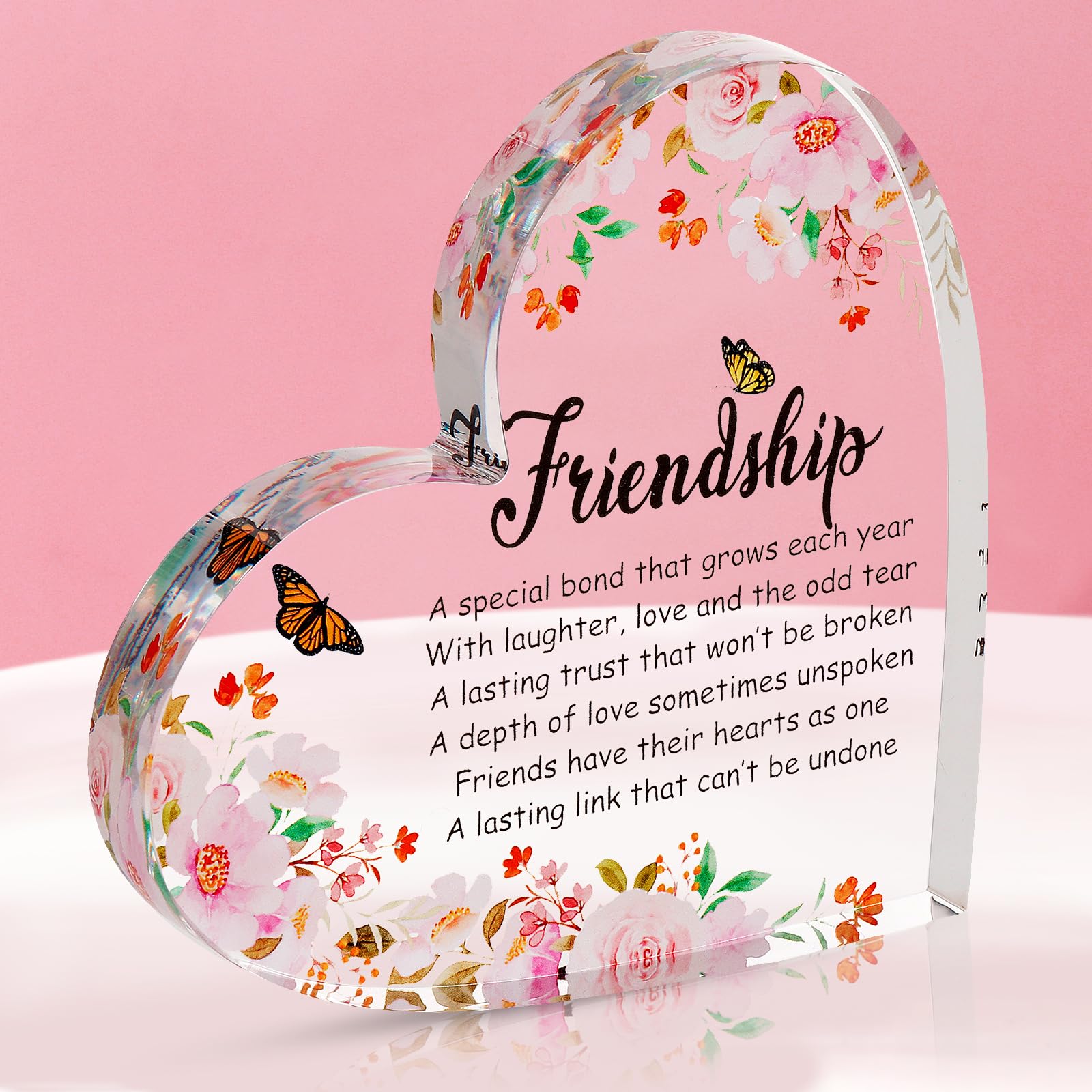 Engraved Acrylic Block Puzzle - Sentimental Gift for Her - Valentine's Day & Fiance Birthday Gift