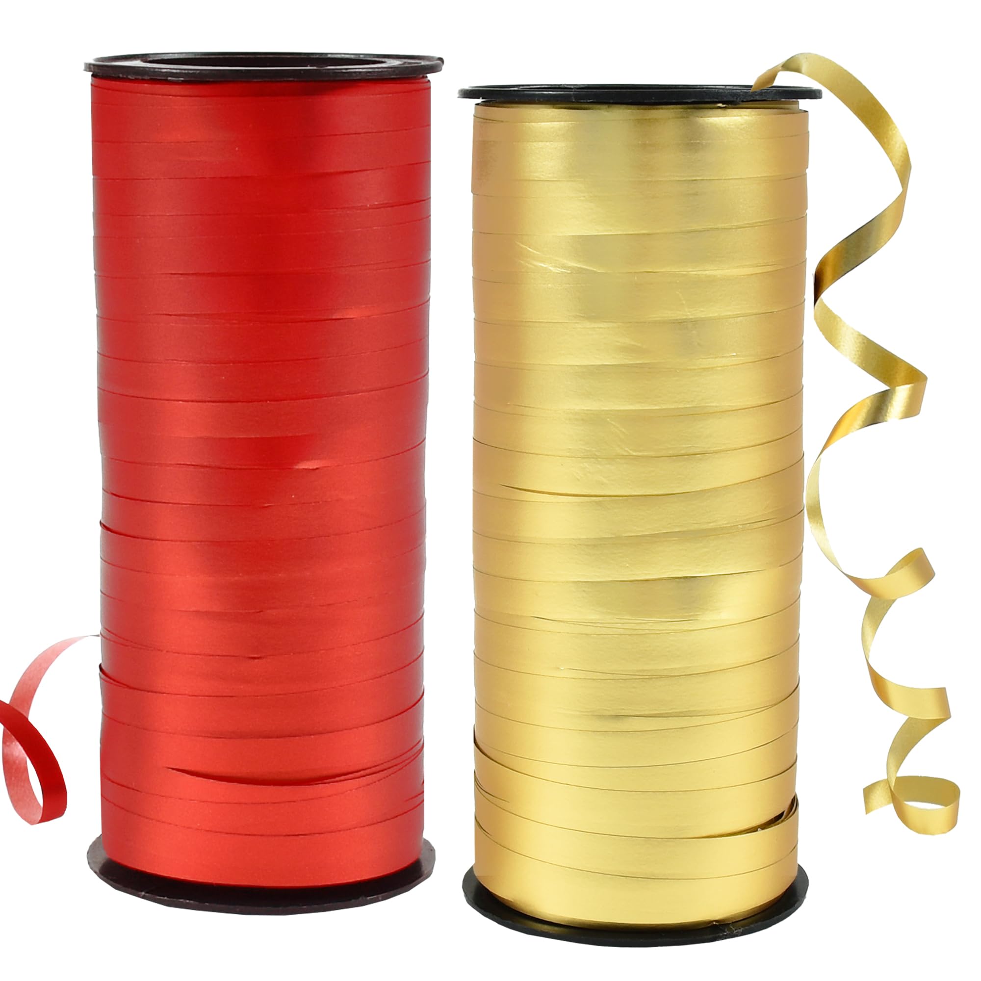 BEISHIDA 12 Assorted Colors Curling Ribbons Set,Rainbow Balloons Strings,1/5 ''Thin 264yds for Gift Wrapping Birthday Wedding Halloween Christmas Party Decoration (MIX-RIBBON-01)