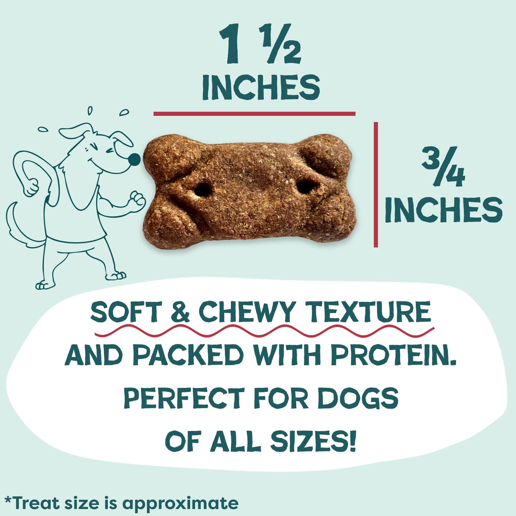 Shameless Pets Soft Dog Treats – Bacon Me Crazy Meaty Tenders, Soft & Chewy Treats for Dogs, Real Bacon 1st Ingredient, Grain Free, Healthy Treats for Small, Medium & Large Dogs, 8oz