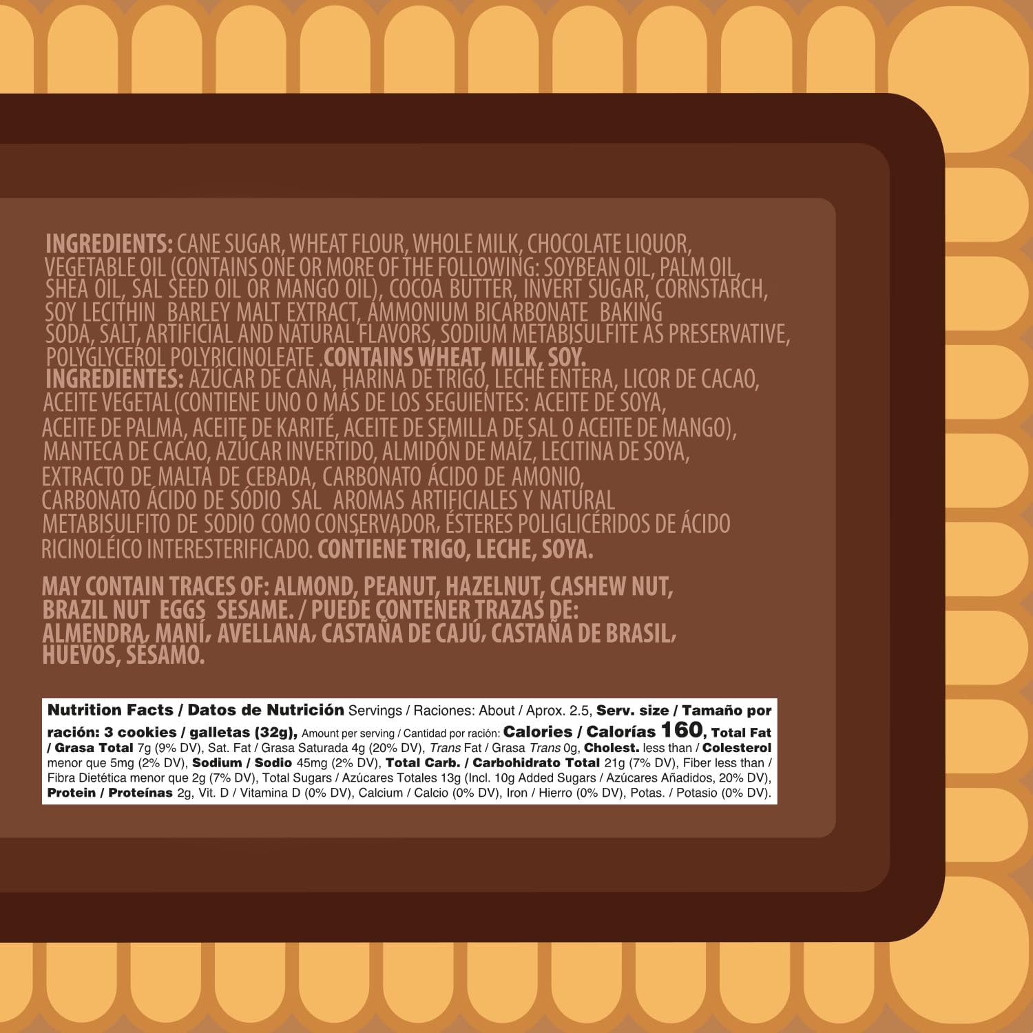 Bauducco Choco Biscuit Cookies Gift Tin – Crispy Chocolate-Covered Biscuits, Individually Wrapped for Snacking, Sharing, or Holiday Gifting, 5.7 oz (Pack of 9)