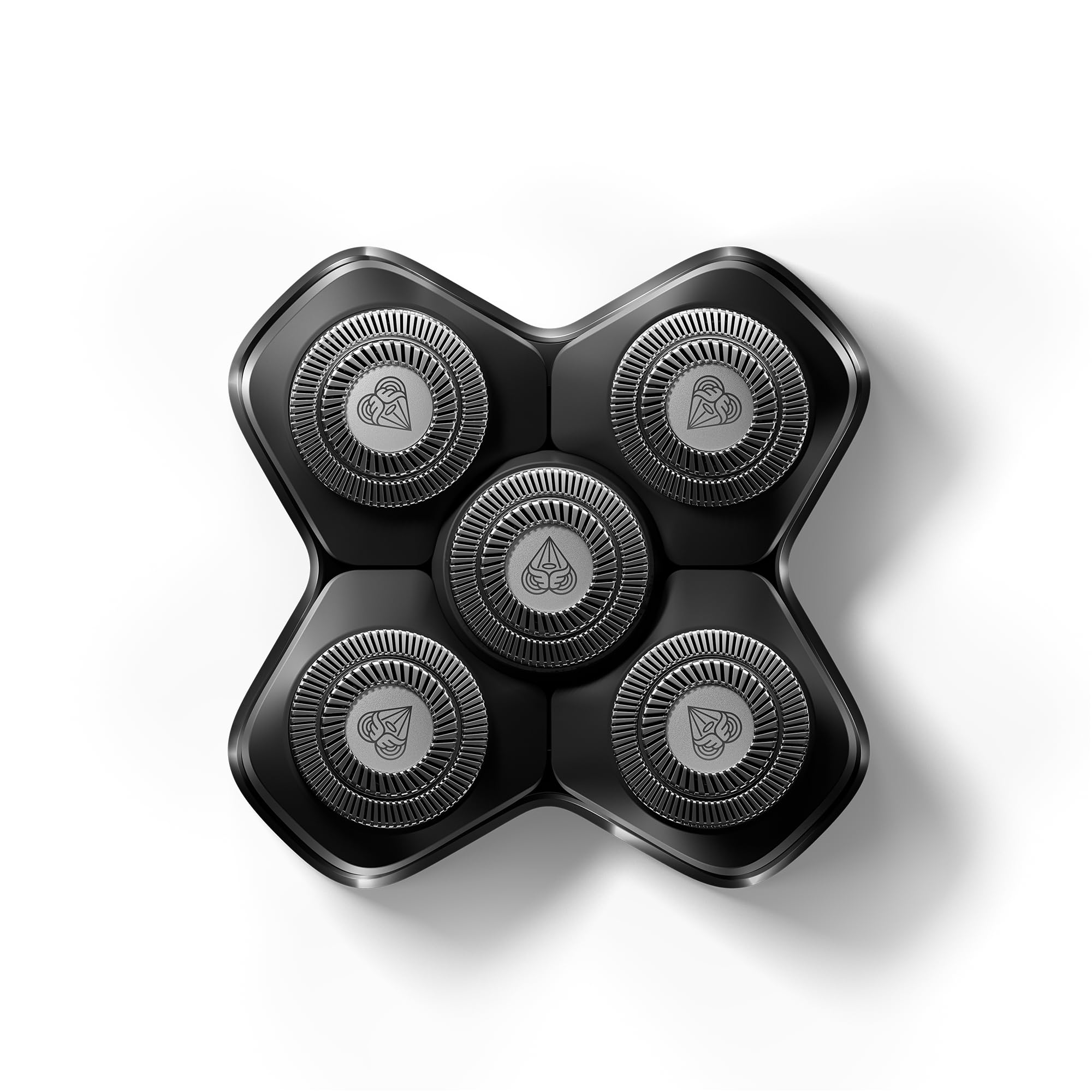 MANSCAPED® The Dome Shaver™ PRO Head Shaver for Bald Men – Five Rotary Blade Design with SkinSafe® & FlexAdjust Technology, Waterproof, USB-C & Wireless Charging Compatible with Travel Lock