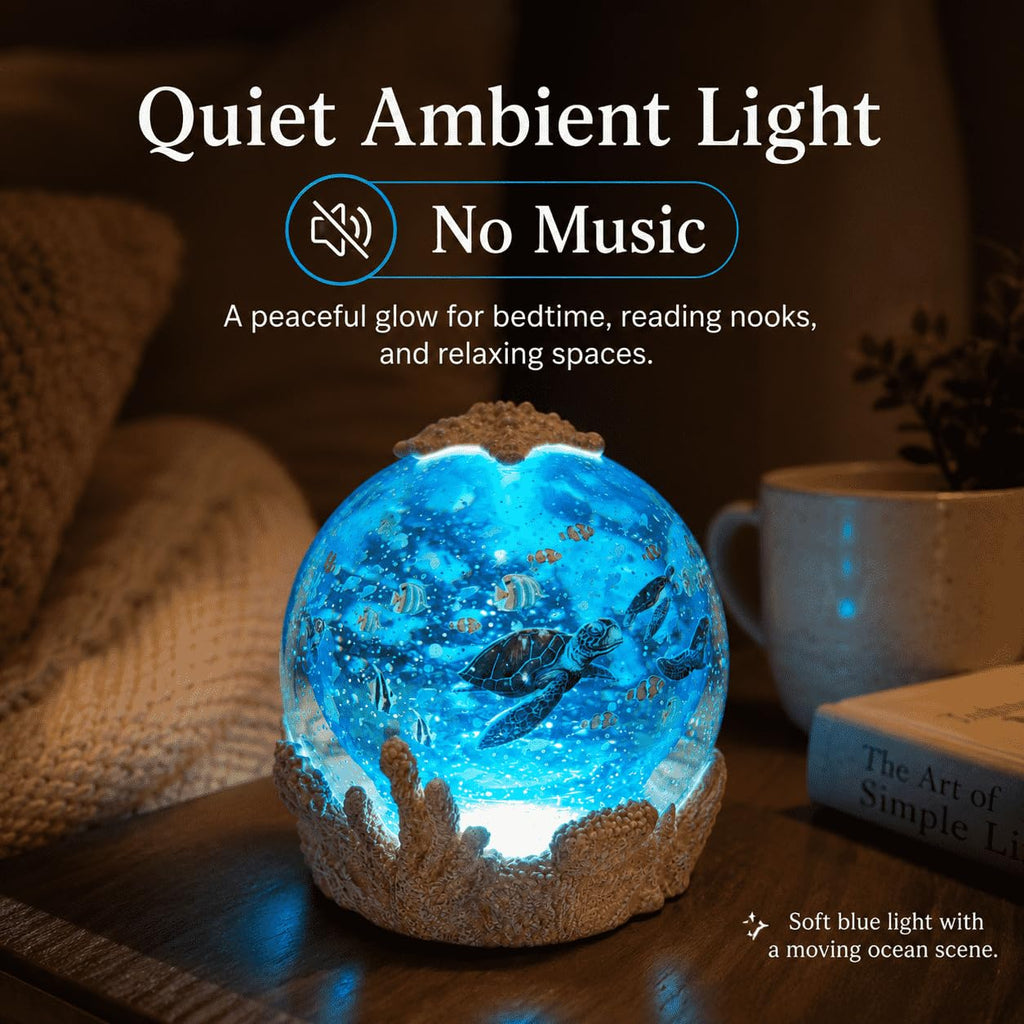 Fall Snow Globe Lantern with Swirling Maple Leaves, 9.45 Inch Autumn Water Lantern with 6 Hours Timer, USB & Battery Powered Thanksgiving Tabletop Home Decor