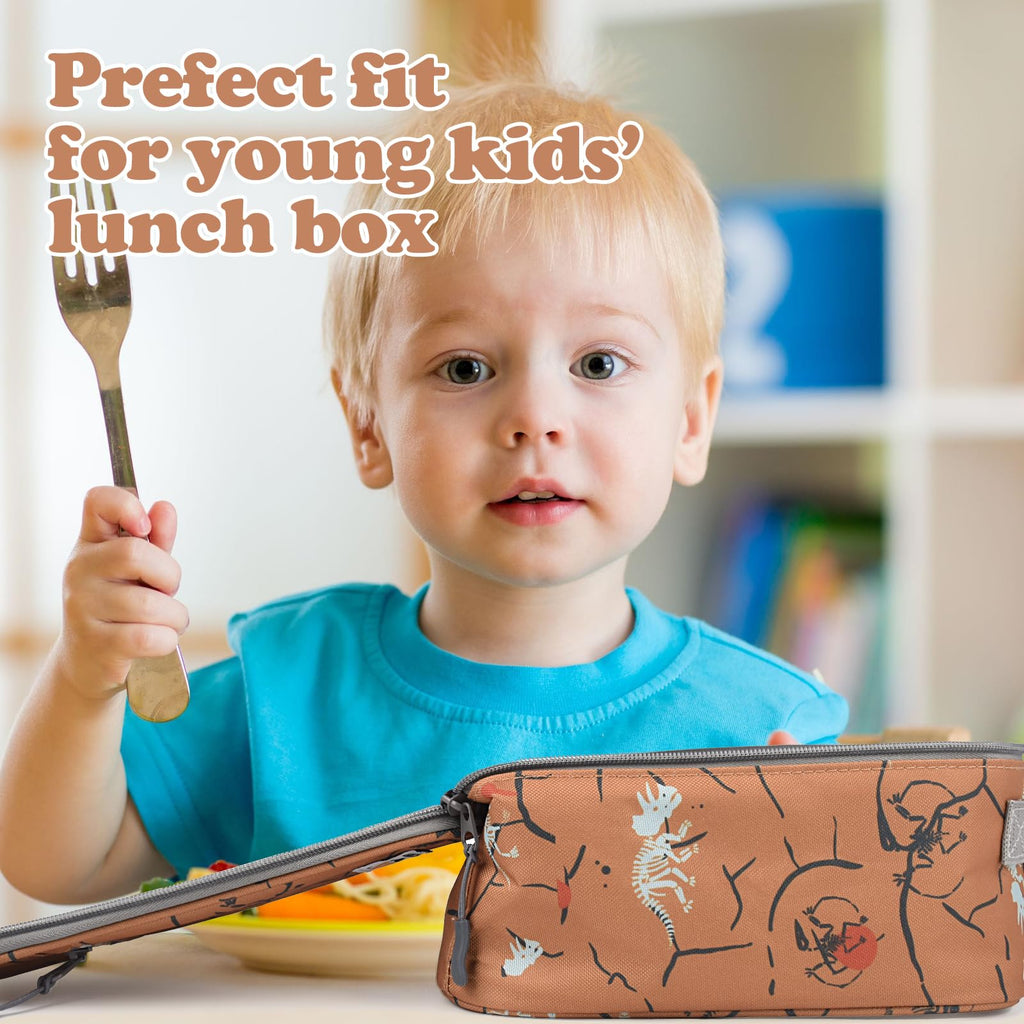 CaCTOUR Lunch Box Kids,Premium Insulated Lunchbox for Girls Boys,Soft Mini Cooler Bag Back to School Thermal Reusable Lunch Bag for Work School Picnic (Blue)