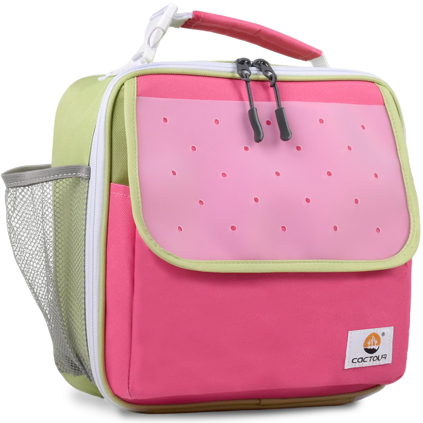 CaCTOUR Lunch Box Kids,Premium Insulated Lunchbox for Girls Boys,Soft Mini Cooler Bag Back to School Thermal Reusable Lunch Bag for Work School Picnic (Blue)