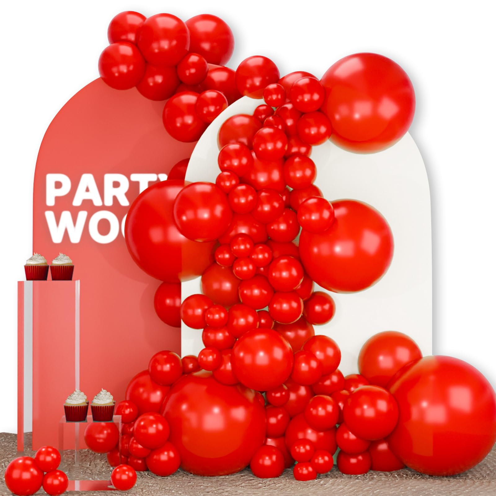 PartyWoo Gold Balloons 100pcs 12 Inch Gold Latex Helium Balloons for Birthday Wedding Anniversary Baby Shower Graduation Bachelorette Retirement Engagement Tea Casino Disco Party Decorations Gold-G101