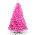 6.5ft Pre-lit Artificial Blue Christmas Tree with 300 LED Blue UL Listed String Lights (Blue)