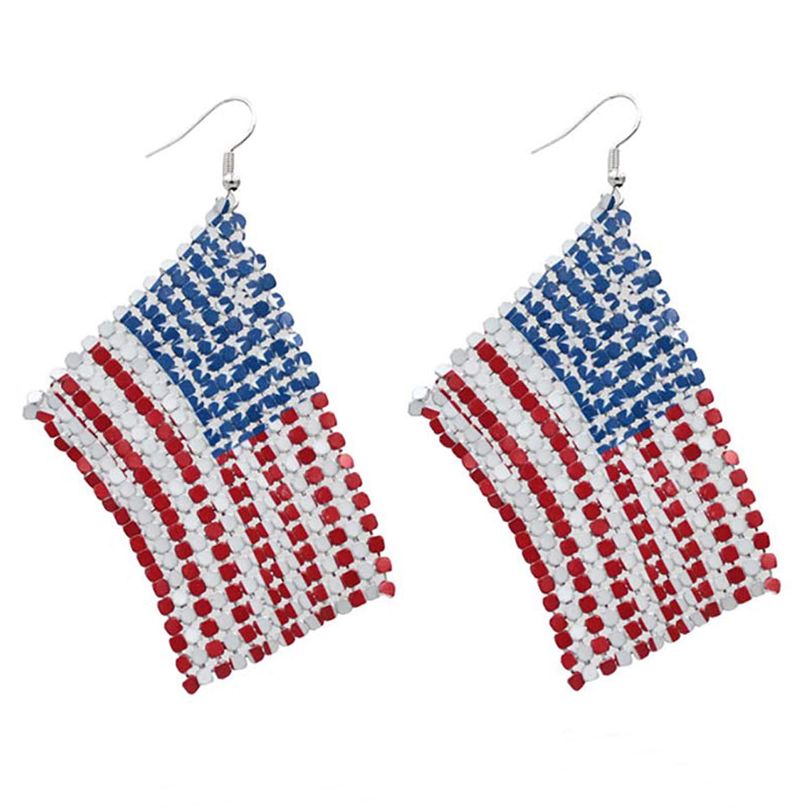 Halloween, Christmas, 4th of July Patriotic Earrings, Holiday Earrings Independence Day Stud Dangle Drop Earrings Hook Fashion Jewelry Gift for Women