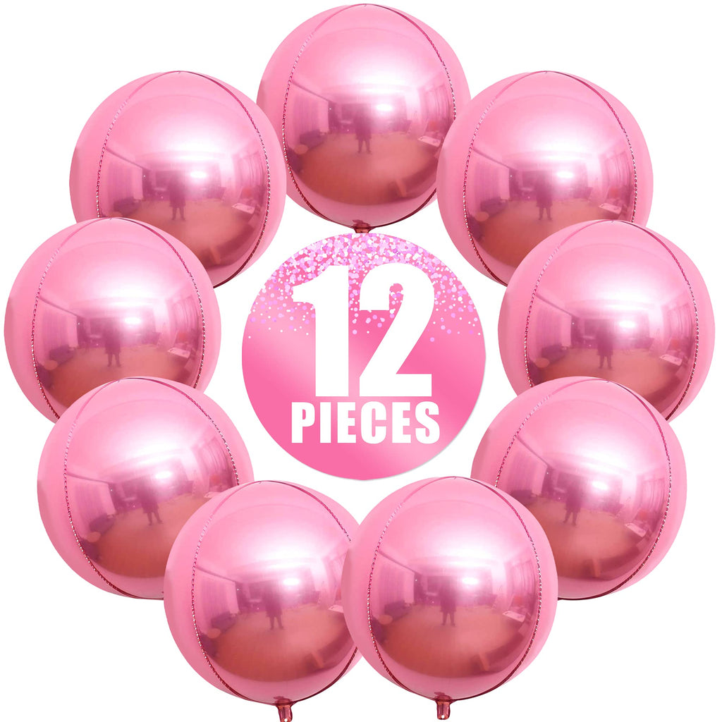 KatchOn, Large Gold Foil Balloons - 22 Inch, Pack of 12 | Gold Balloons for Graduation Decorations 2026 | Mylar Balloons for Anniversary, Wedding, Golden Birthday Party Decorations