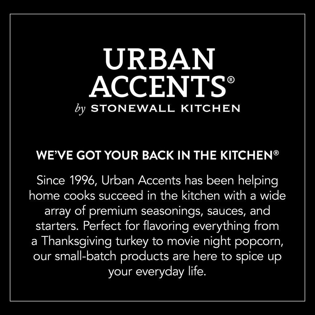 Urban Accents Movie Night Small-Batch Popcorn Gift Set – Includes 3 Gourmet non-GMO Popcorn Kernel Varieties & 5 Flavorful Seasonings – Perfect Snack Gift Box for Parties, Father's Day, Graduations and Movie Lovers