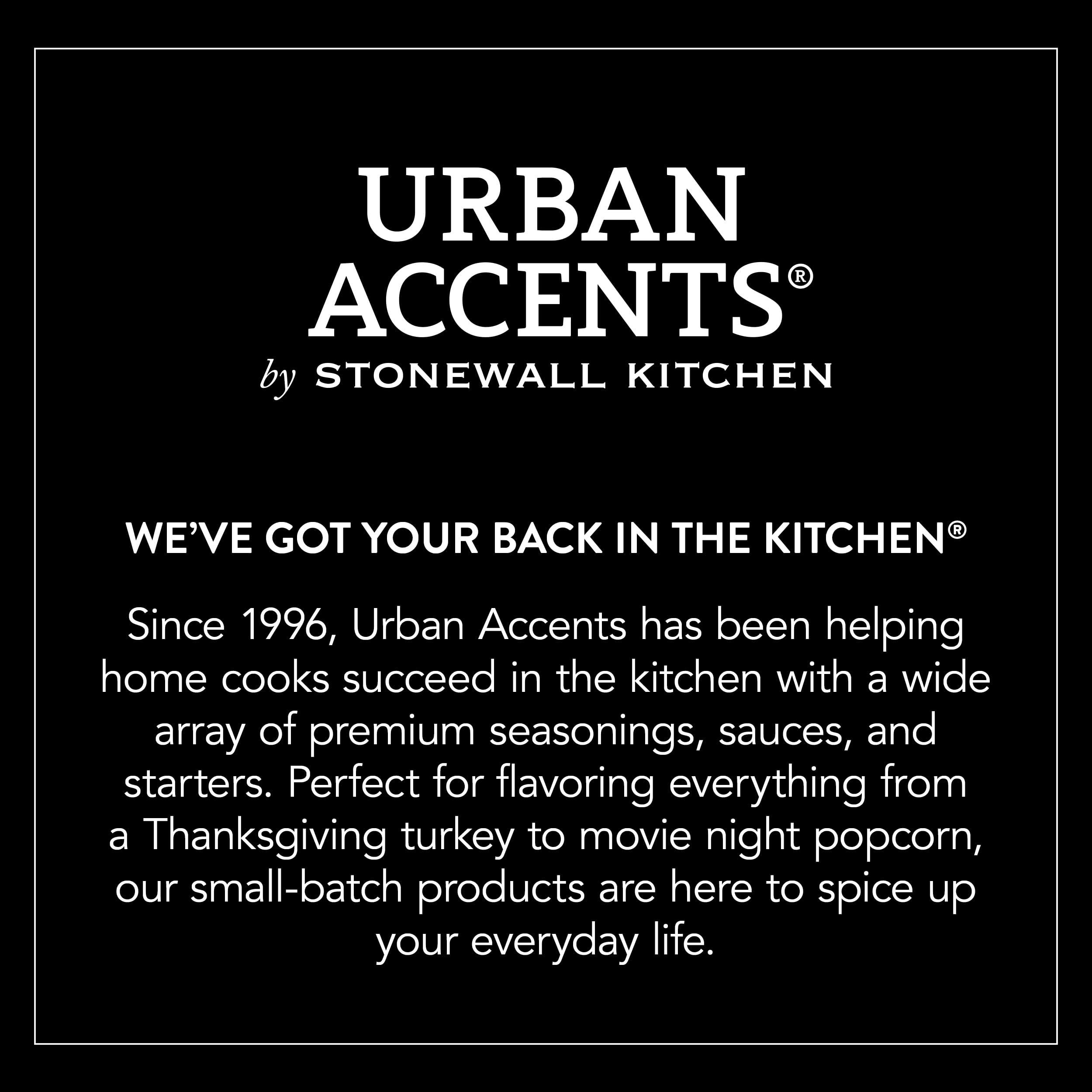 Urban Accents Movie Night Small-Batch Popcorn Gift Set – Includes 3 Gourmet non-GMO Popcorn Kernel Varieties & 5 Flavorful Seasonings – Perfect Snack Gift Box for Parties, Father's Day, Graduations and Movie Lovers