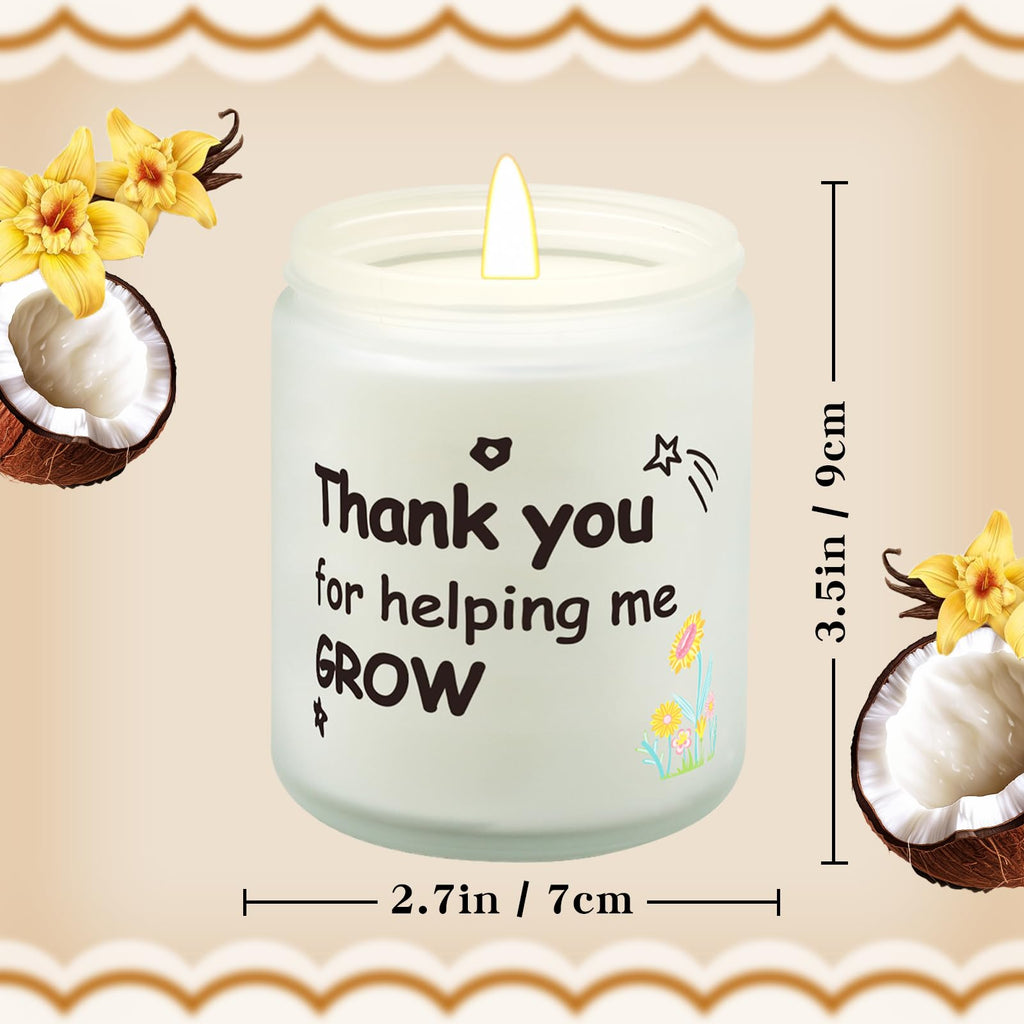 Christmas Candles - Christmas Gifts for Women, Aromatherapy Candle for Home Scented, Natural Soy Wax Vanilla Scented Candles