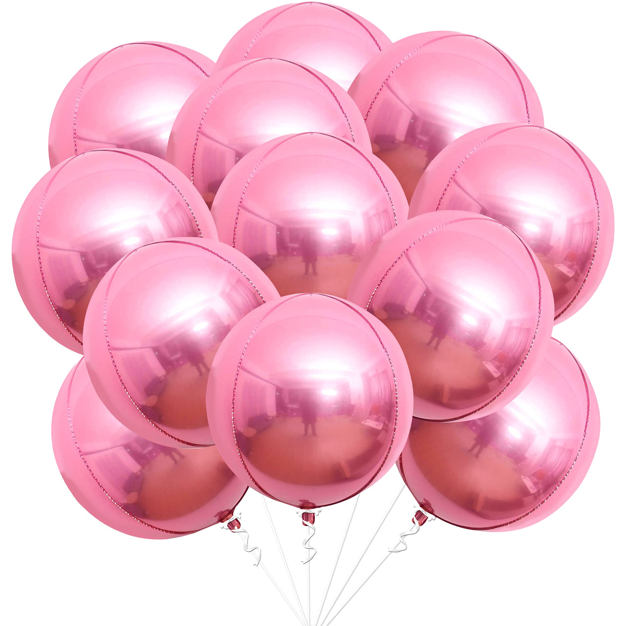 KatchOn, Large Gold Foil Balloons - 22 Inch, Pack of 12 | Gold Balloons for Graduation Decorations 2026 | Mylar Balloons for Anniversary, Wedding, Golden Birthday Party Decorations