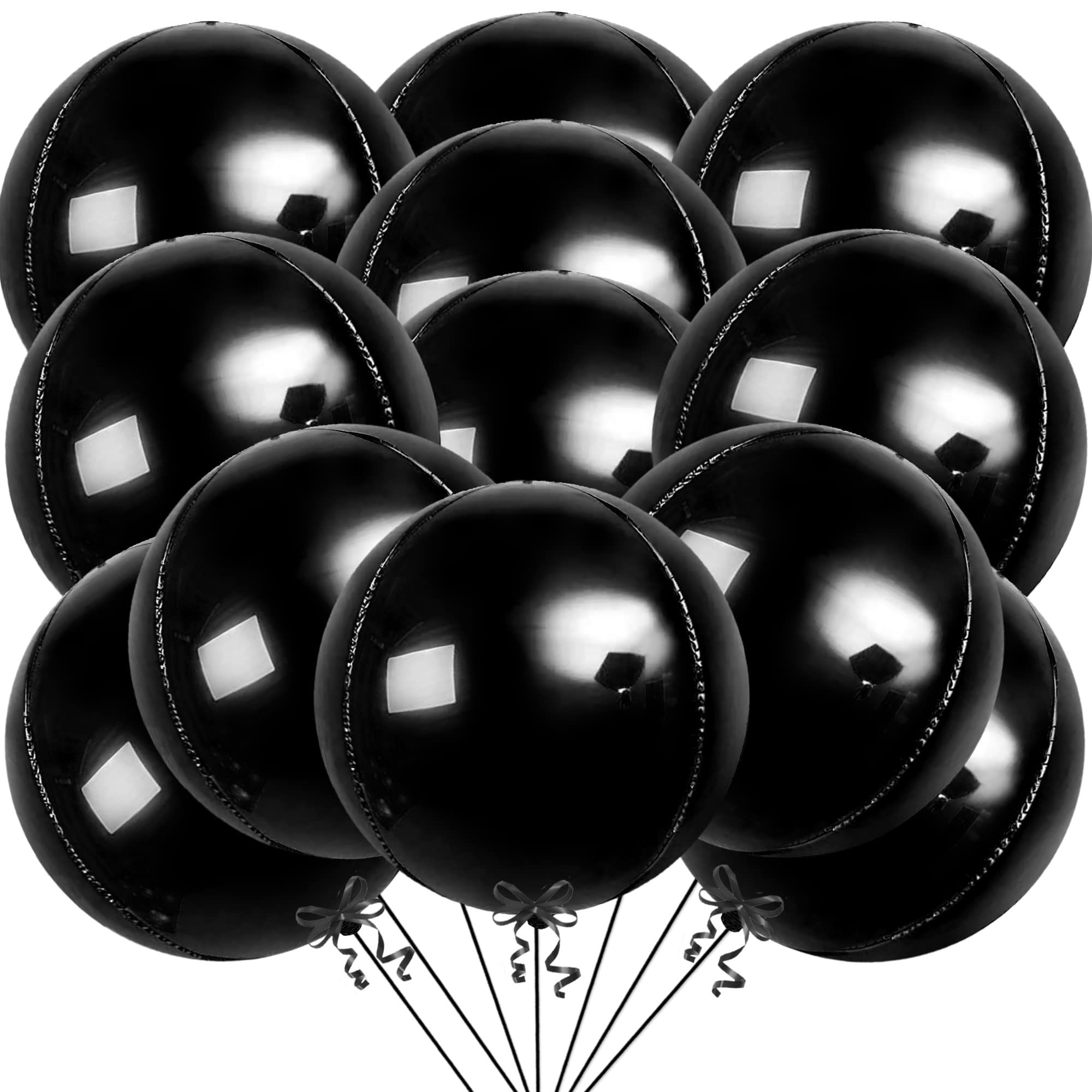 KatchOn, Large Gold Foil Balloons - 22 Inch, Pack of 12 | Gold Balloons for Graduation Decorations 2026 | Mylar Balloons for Anniversary, Wedding, Golden Birthday Party Decorations