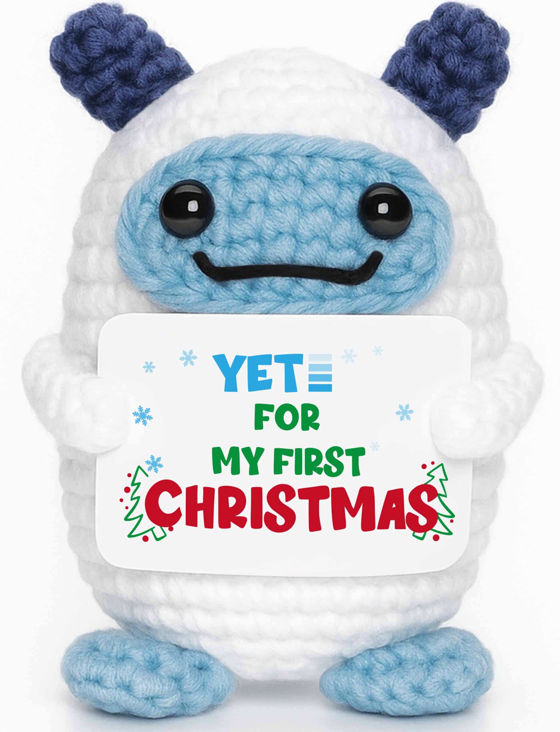You're My Boo Crochet Ghost - Anniversary Love Birthday Gifts for Women Men Her Him Boyfriend Girlfriend, Fathers Day Card for Husband from Wife - Holiday Stuffers for Halloween Valentine Christmas