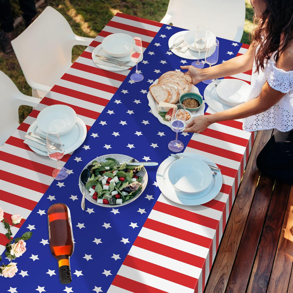Childom 3 Pack St Patricks Day Decorations,St Patricks Day Table Cloths for Rectangle Tables,54" x 108" Disposable Plastic Tablecloths for St. Patrick's Day,Home,Kitchen,Picnic,Parties,Spring Decors