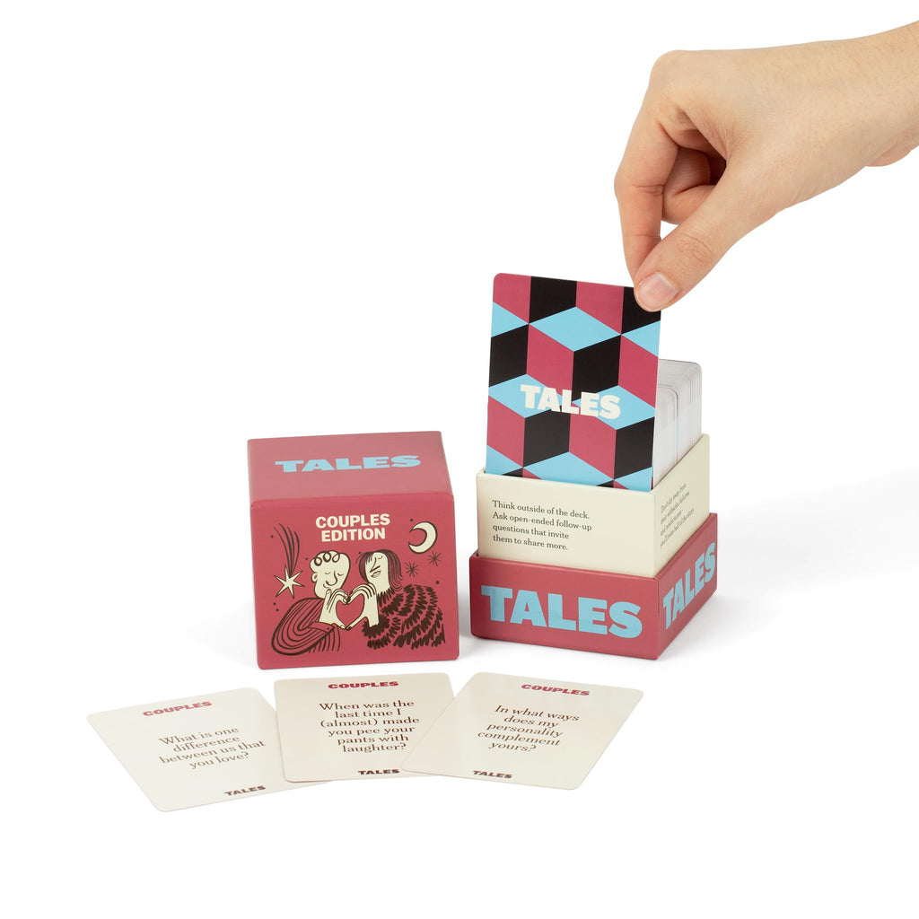 TALES 150 Life Story Interview Kit, Conversation Cards, for Grandparents, Parents, Families, Adults, Game Night, Road Trips, Dinner Table, Getting to Know You (New Edition)