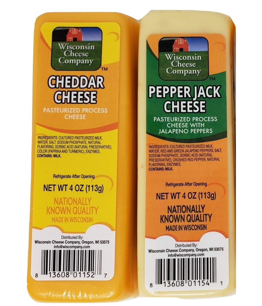 Wisconsin Cheese Company – Gourmet Cheese & Sausage Gift Box | 100% Wisconsin Cheese with Original, Garlic & Jalapeño Cheddar Summer Sausages | Perfect for Parties, Charcuterie Boards, and Holiday Gifts