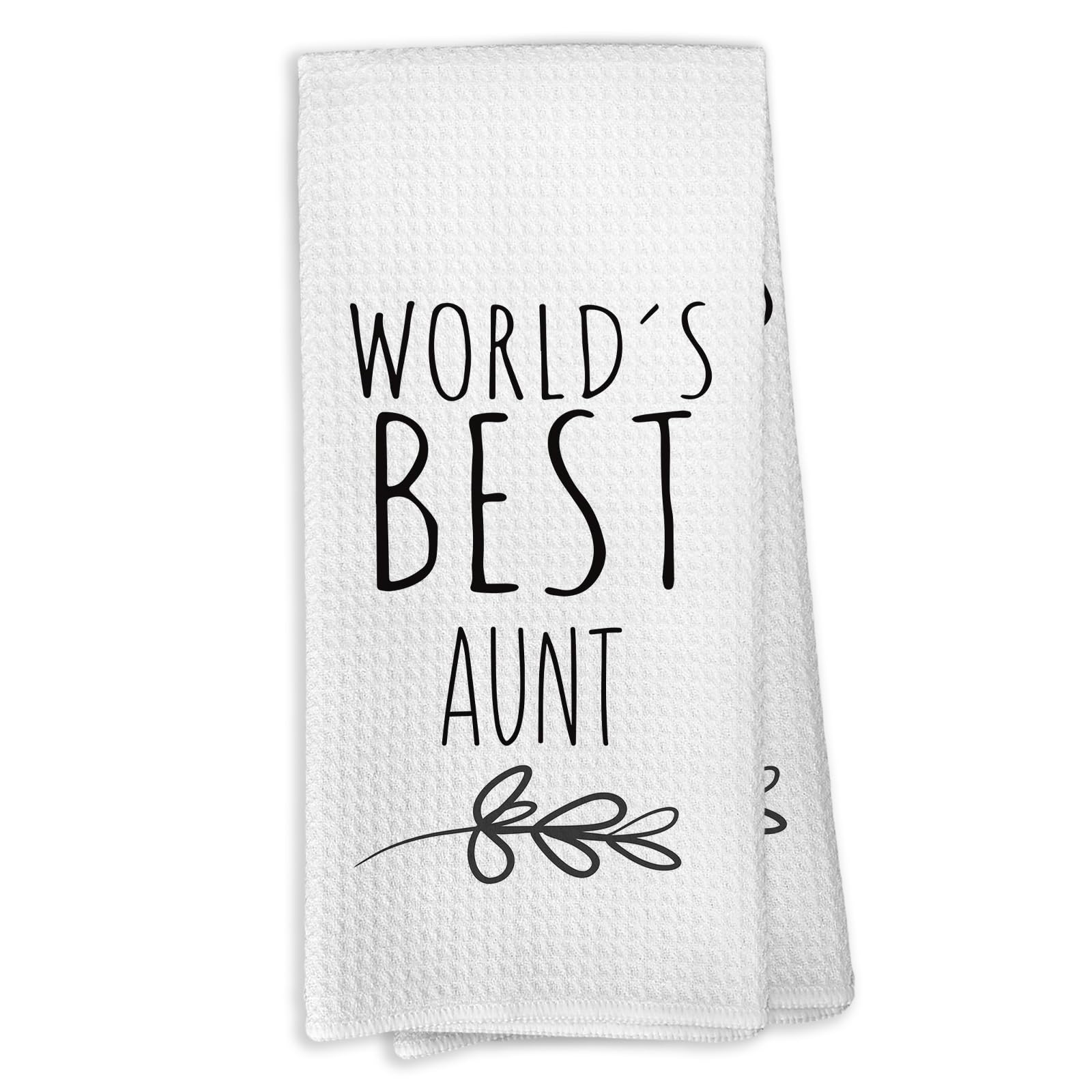 World's Best Grandparents Kitchen Towels, Grandparent Gifts for Grandma Grandpa, Grandparents Gifts from Grandchildren, Father's Day Tea Towels Kitchen Hand Towels 16x24 Inch