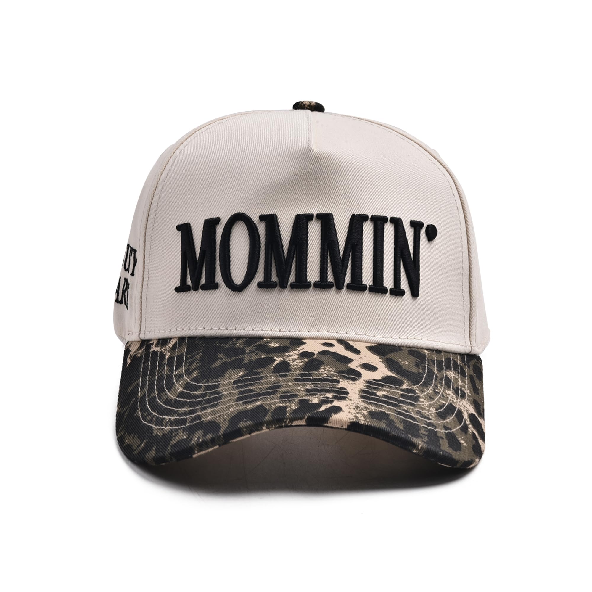 Womens Trucker Hat - With Mommin Embroidery Ponytail Fit - Mom Gifts for Birthday Christmas Valentines Day