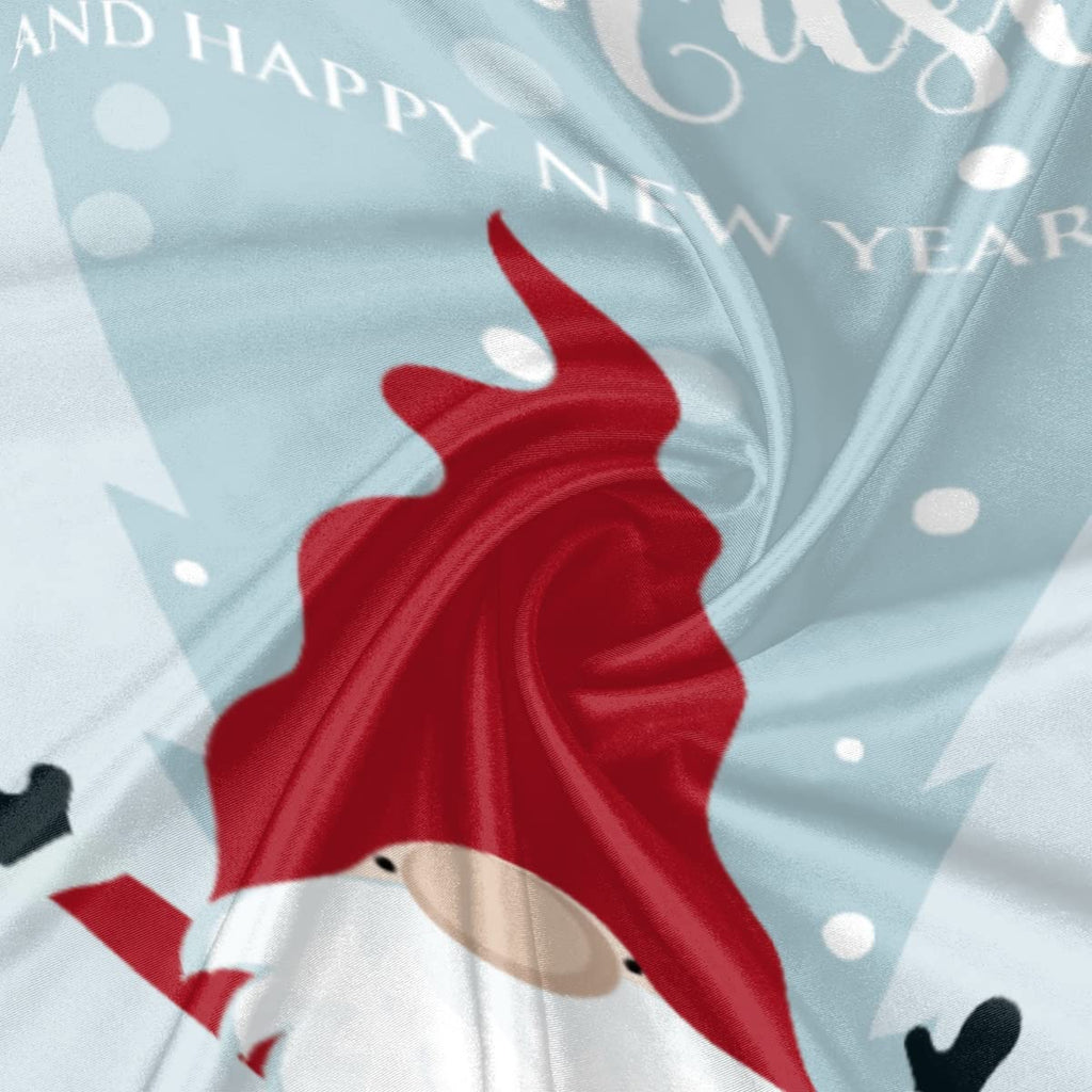 Christmas Light Trees Satin Pillow Case for Hair and Skin Satin Pillowcase Without Zipper Pillowcase, Standard Size Slip Silk Pillow Cases 20"x26" Silk Pillowcases for Bedroom Sofa Home Decor