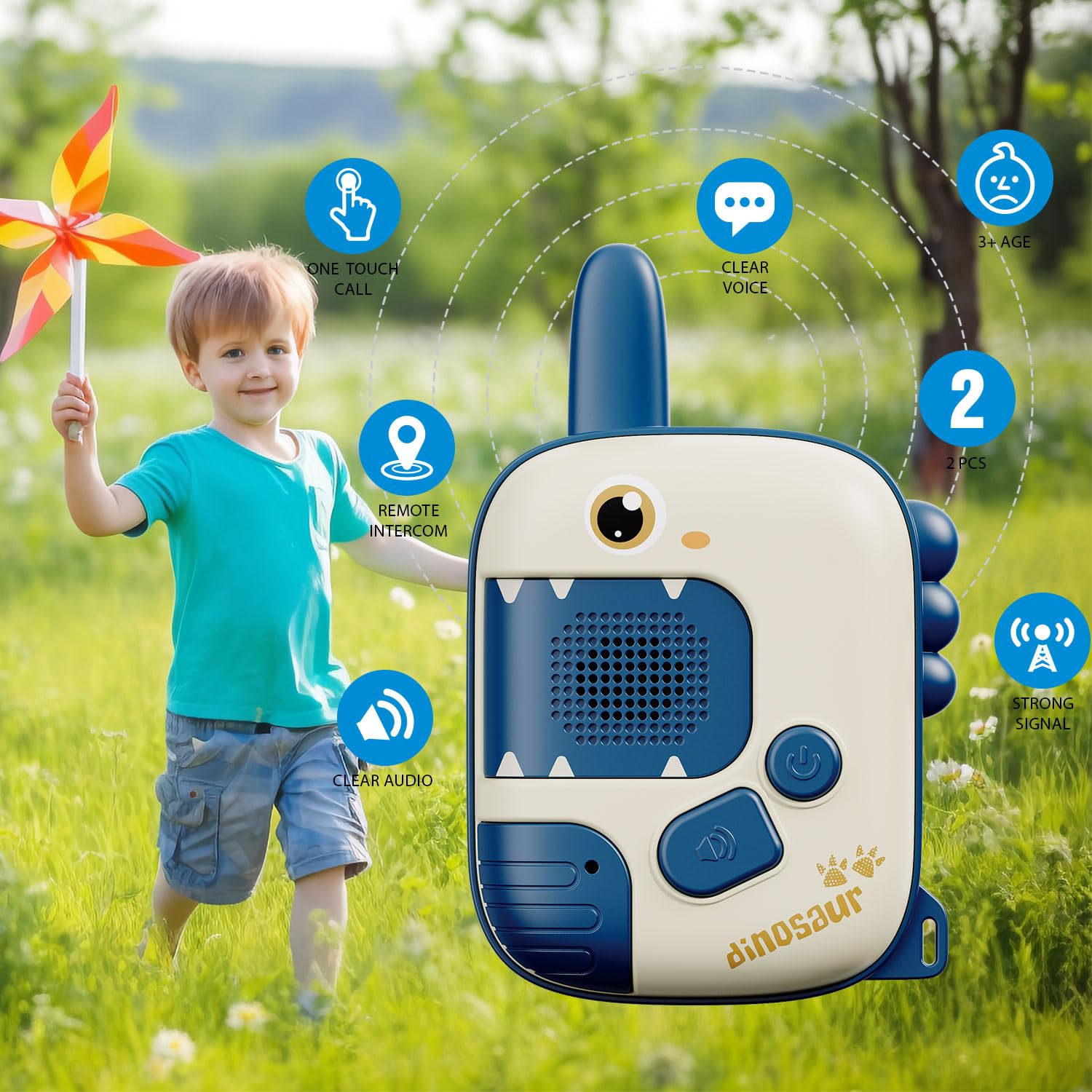 JKGIFTS Walkie Talkies Toys for Girls:Unicorn Toys 2 Pack Birthday Gifts for 3 4 5-7 8 Year Old Girls Toy for 4 5 6 7 8-10 Year Old Camping Outdoor Game,Christmas Stocking Stuffers for Girls Kids