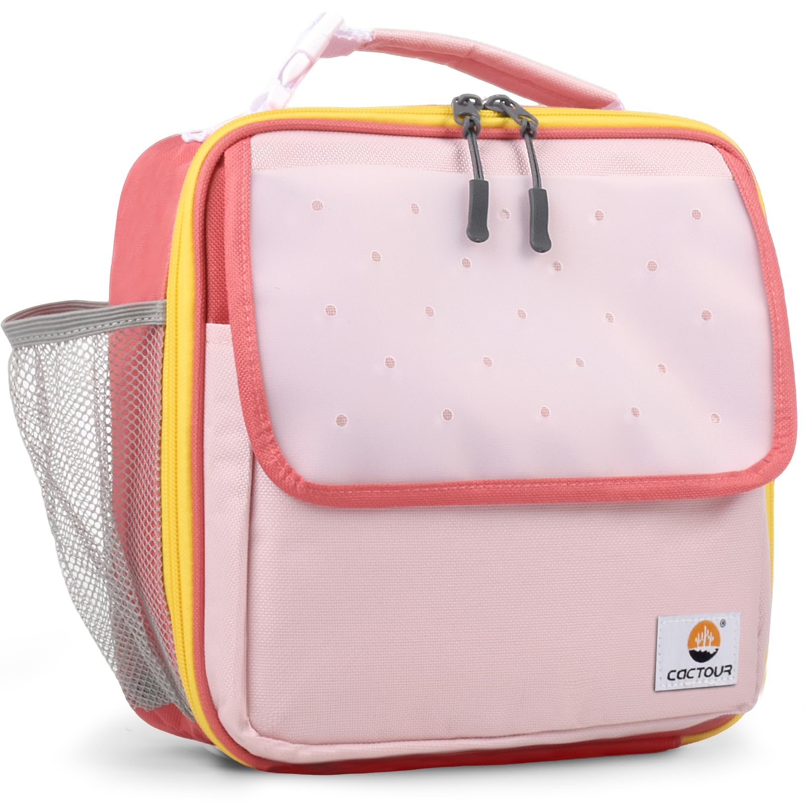 CaCTOUR Lunch Box Kids,Premium Insulated Lunchbox for Girls Boys,Soft Mini Cooler Bag Back to School Thermal Reusable Lunch Bag for Work School Picnic (Blue)