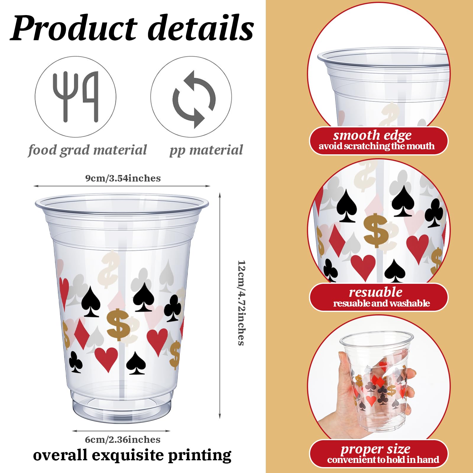 Uiifan 45 Pcs Fall Pumpkin Cups Bulk 16oz Fall Party Supplies Thanksgiving Disposable Plastic Drinking Cups Pumpkin Maple Leaf Decoration for Autumn Harvest Wedding Party Supplies