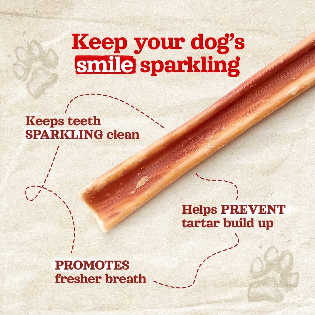 Natural Farm Bully Sticks (6 Inch, 15 Count), Single Ingredient: 100% Beef Chews, Grass-Fed, Non-GMO, Grain-Free, Fully Digestible Treats for Puppies, Small or Senior Dog