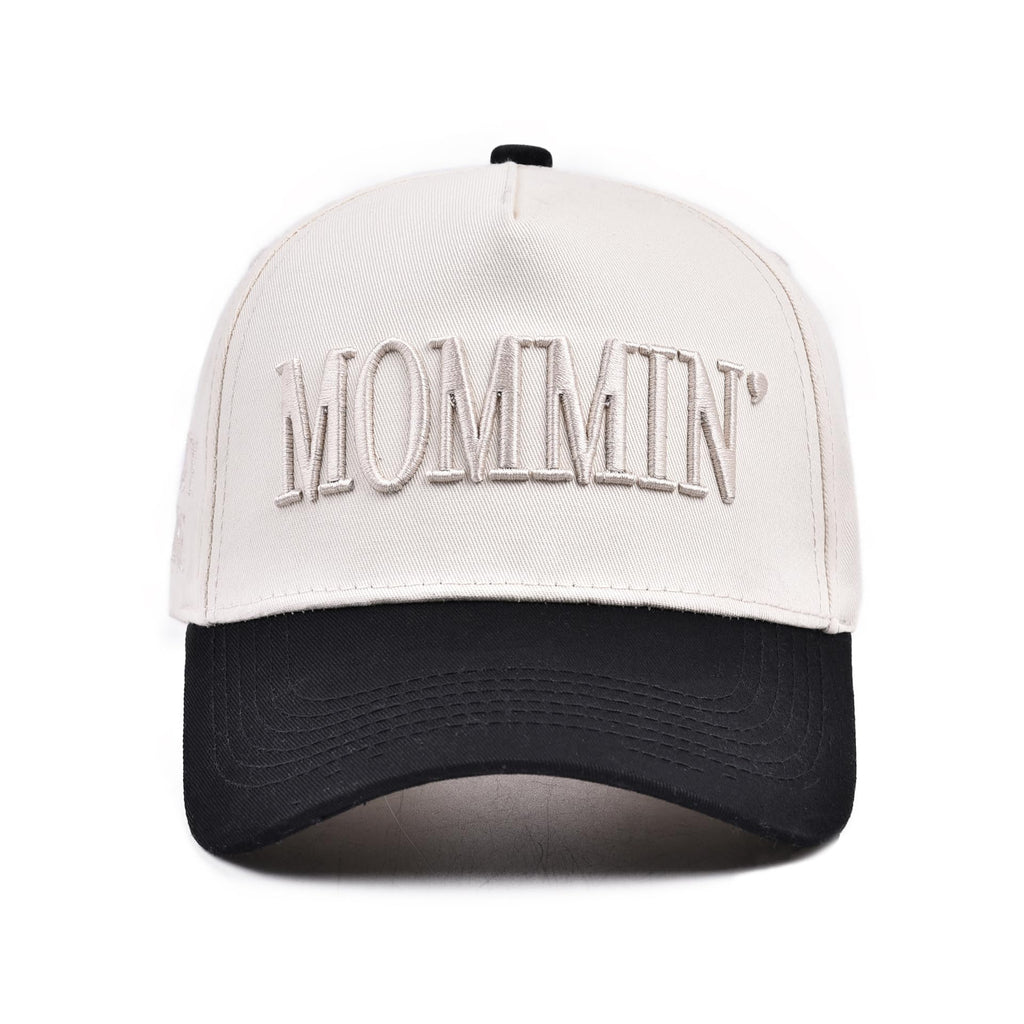 Womens Trucker Hat - With Mommin Embroidery Ponytail Fit - Mom Gifts for Birthday Christmas Valentines Day