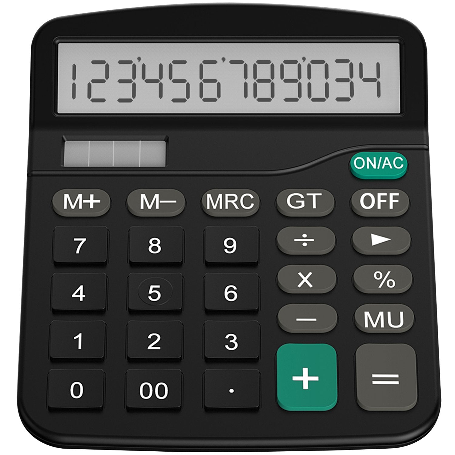 Helect Calculator, Standard Function Calculator (Black)