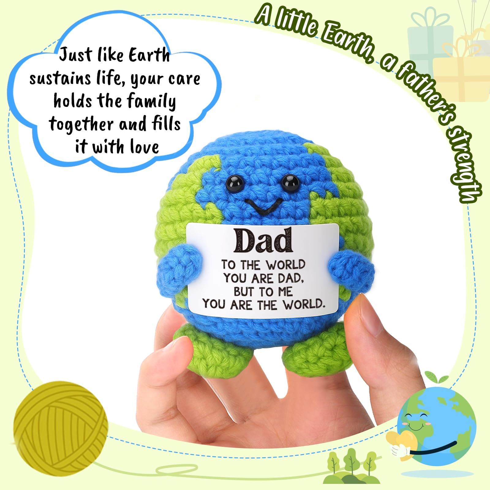 Mothers Day Gifts for Moms Wife Birthday Gift for Mom from Daughter Best Mom Ever Gifts Easter Eggs Filled Basket Stuffers Mothers Day Decorations New Bonus Step Mama Earth Crochet Gift I Love You Mum
