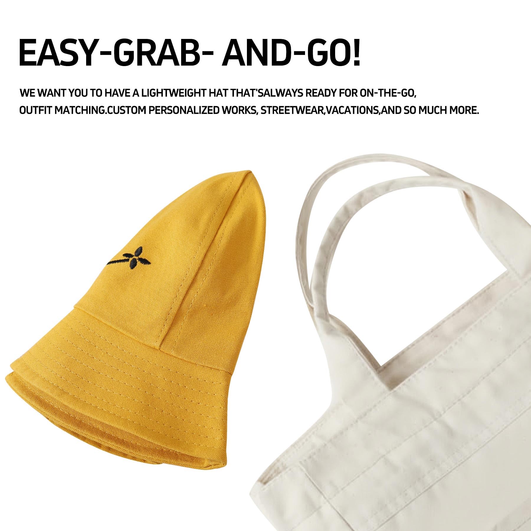 Sun Bucket Hats for Women & Men Beach Hat UV Protection Adjustable Summer Packable Cotton Frog Funny Fisfing Travel Cap