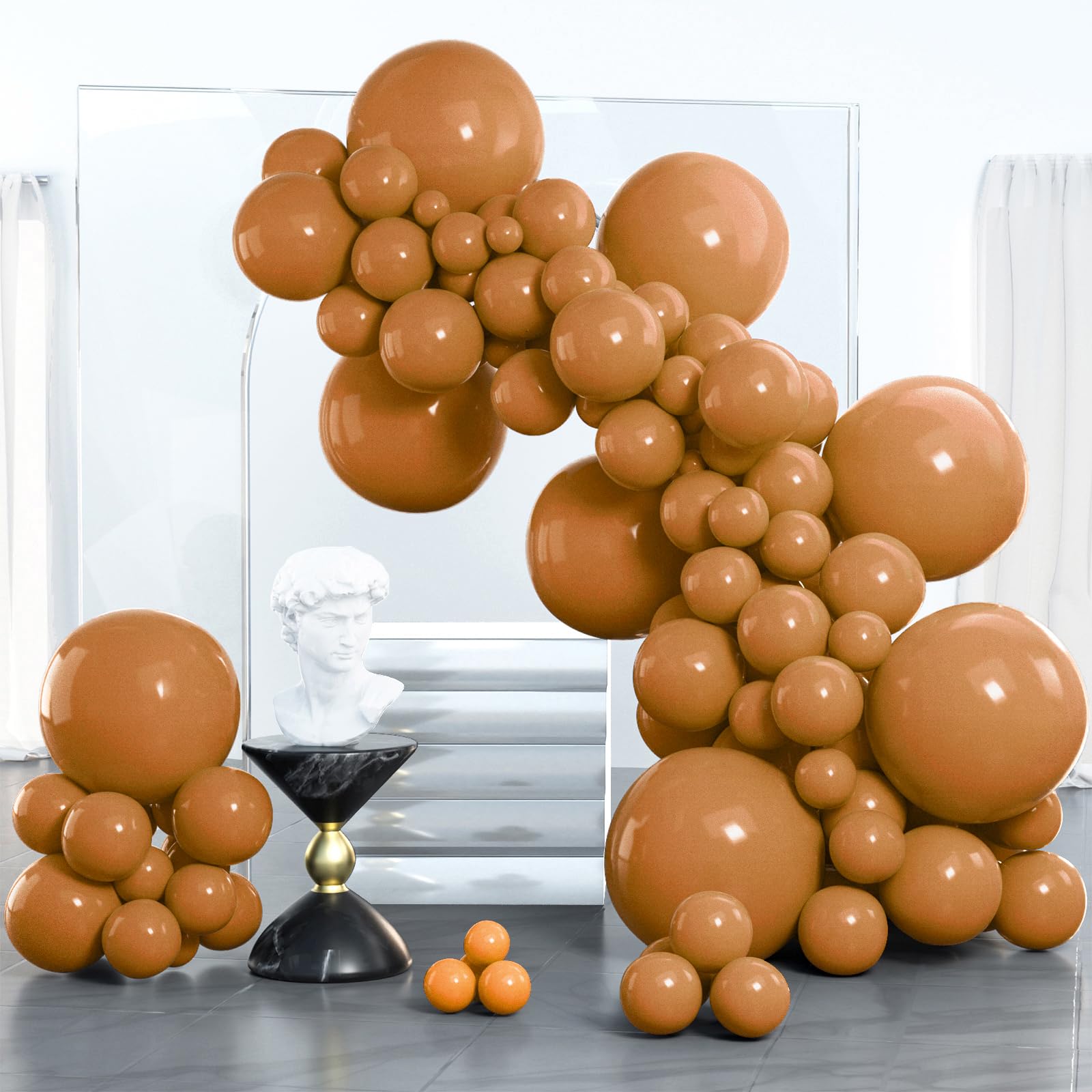 PartyWoo Gold Balloons 100pcs 12 Inch Gold Latex Helium Balloons for Birthday Wedding Anniversary Baby Shower Graduation Bachelorette Retirement Engagement Tea Casino Disco Party Decorations Gold-G101
