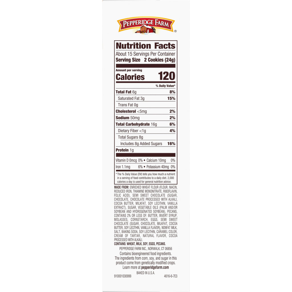 Pepperidge Farm Chocolate Collection, 7 Cookie Varieties, 13-oz Box