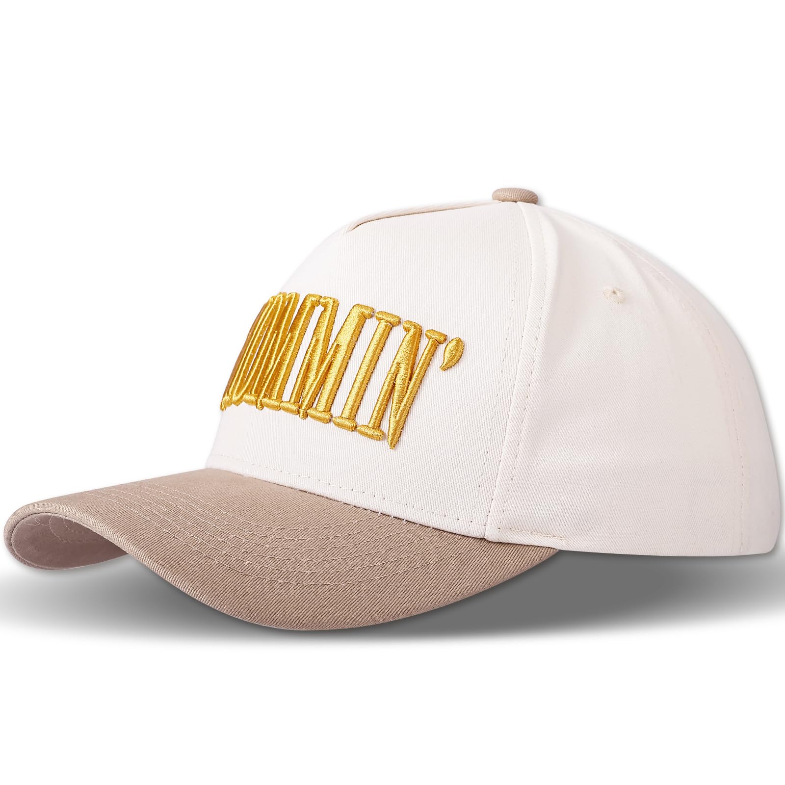 Womens Trucker Hat - With Mommin Embroidery Ponytail Fit - Mom Gifts for Birthday Christmas Valentines Day