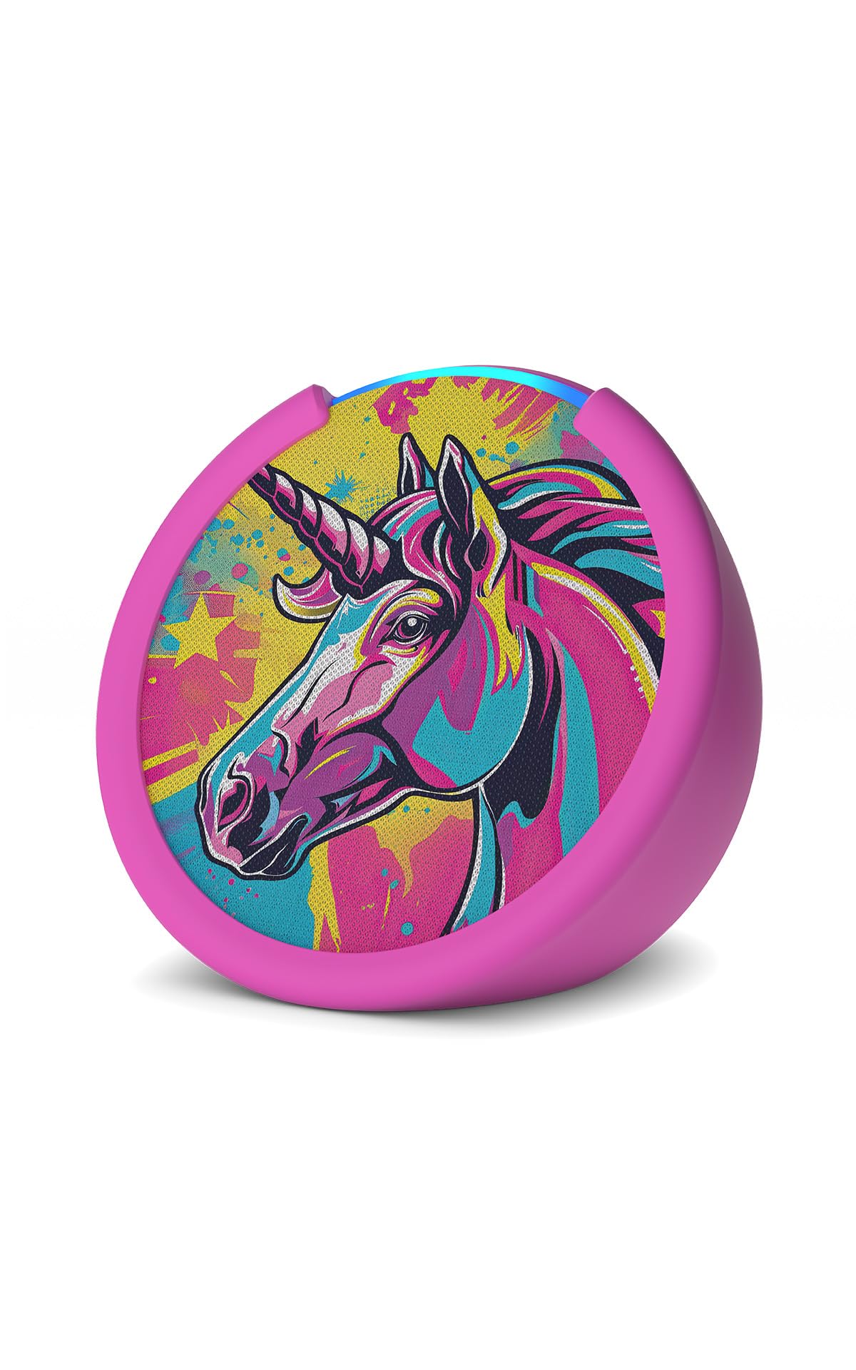 Amazon Echo Pop Kids (newest model), Enjoy age-appropriate audiobooks, interactive games and Alexa+ experiences to create and learn, Disney Princess design