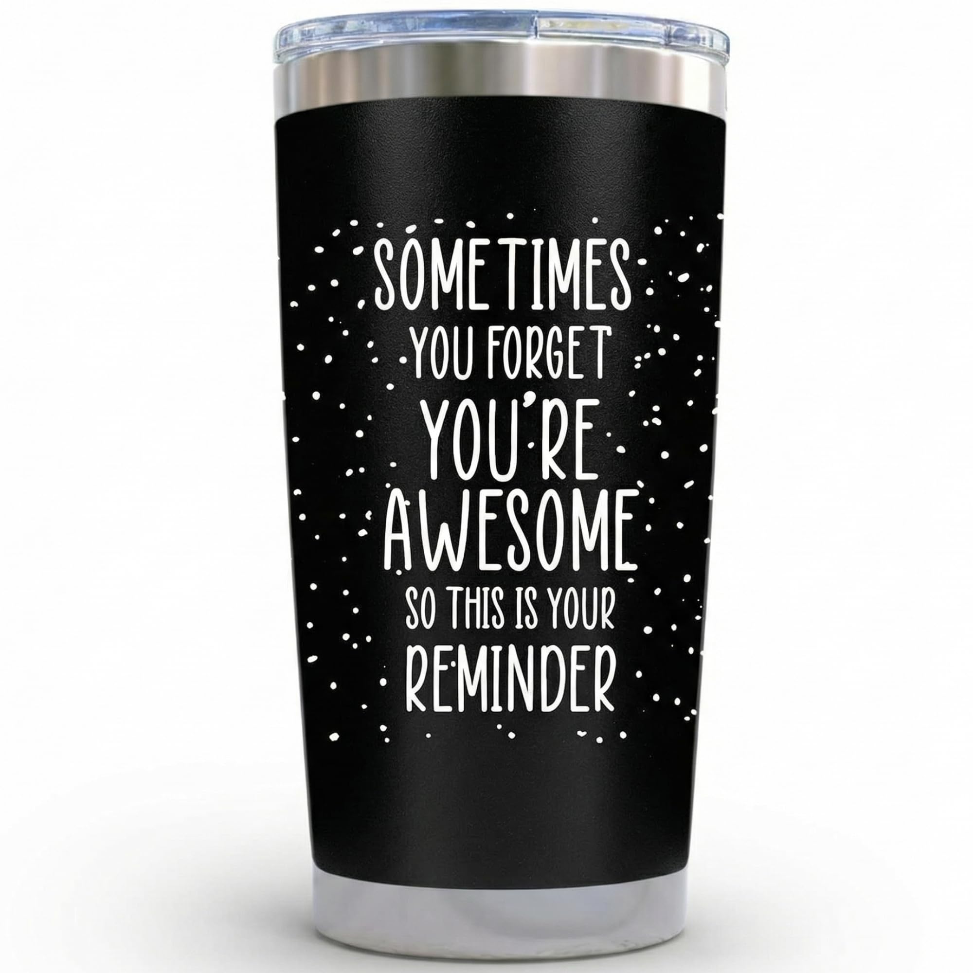 Birthday Gifts for Women Friendship - Purple Gifts for Women Coffee Mug 14oz Sometimes You Forget You're Awesome Unique Gift Idea for Older Women Over 50, 60, Inspirational Cup for Mom, Her