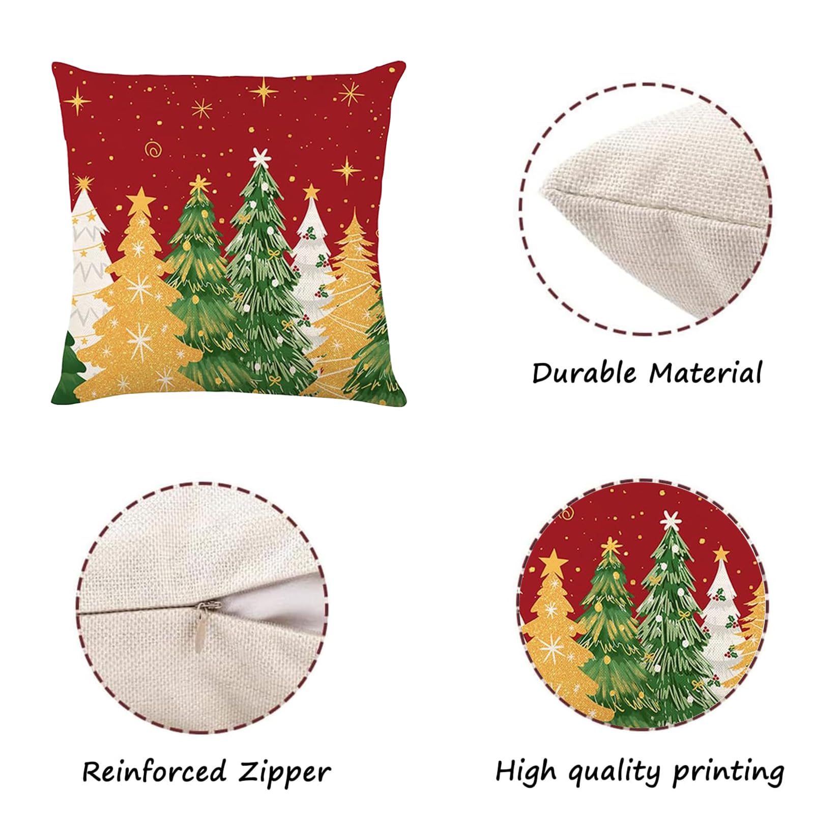 ONFAON Grandpa Gifts,Grandpa's Spot Throw Pillow Covers 18x18 Inch,Put Phone Glasses and Remote Control Pillowcase,Birthday Christmas Thanksgiving Day Gifts for Grandpa Stepdad,3-Pocket